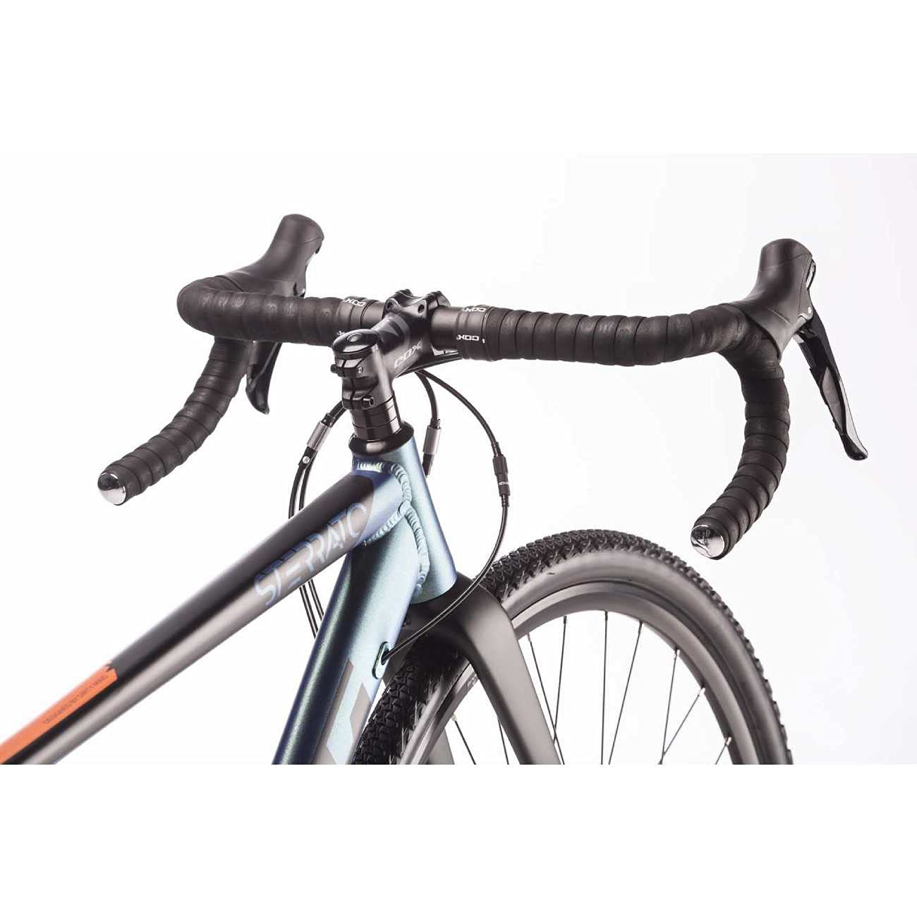 Airtracks 28 Zoll Herren Gravel Bike STERRATO 5.0 Fahrrad mit 2 x 9 Gang Shimano SORA RD-R3000-18 Gang- UD Carbon Gabel - UD Carbon Gabel - 55cm (Körpergröße 175-188cm) - Image 9