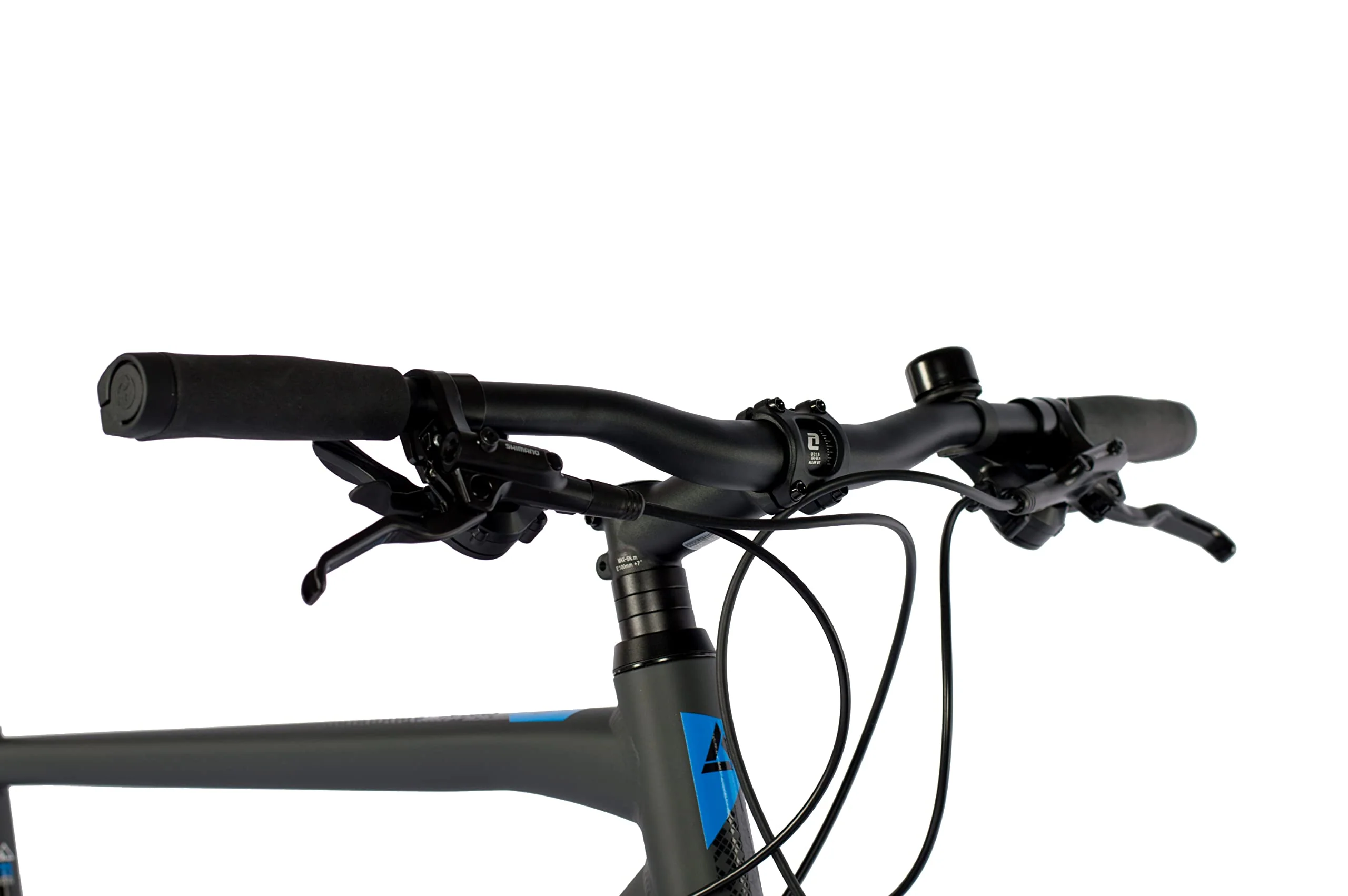 Airtracks 28 Zoll Trekking Herren Fahrrad Trekkingbike TR.2845 Trekkingrad City Bike Shimano 27 Gang ALIVIO RD-M4000 SGS Kettenschaltung Nabendinamo Schwarz Matt - 52cm Körpergröße 165-175cm - Image 8
