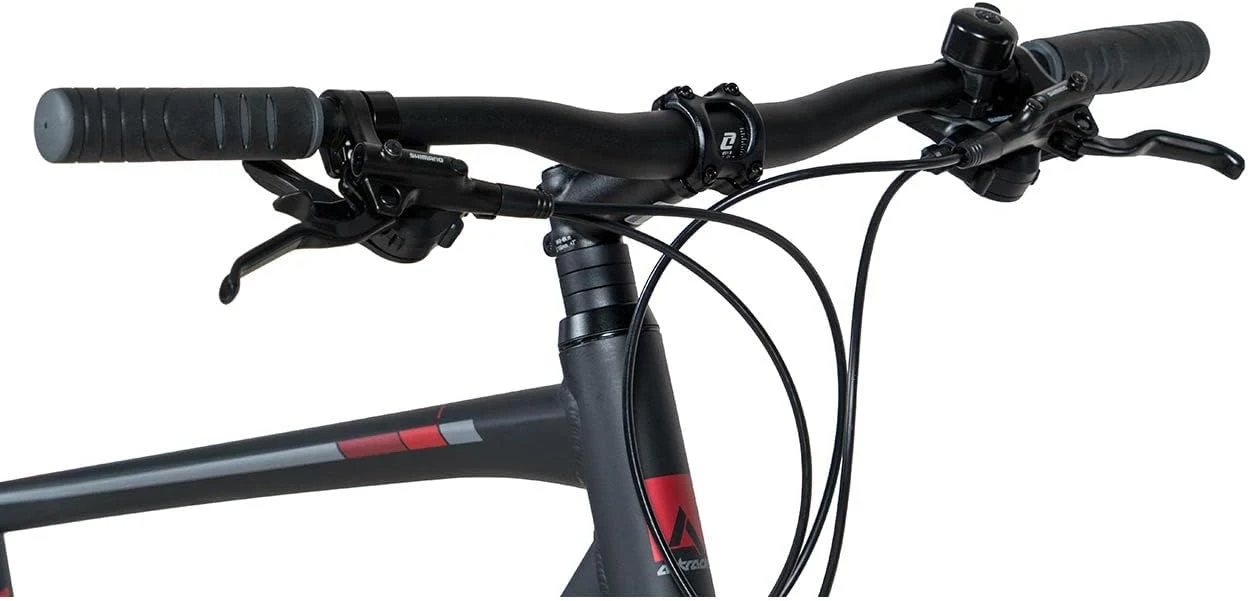 Airtracks Herren Trekking Fahrrad 28 Zoll Trekkingbike TR.2830 Trekkingrad Bike City 24 Gang Shimano ALIVIO RD-M3100 SGS Kettenschaltung Nabendynamo Schwarz Matt - Herren 56cm Körpergröße 175-185cm - Image 3