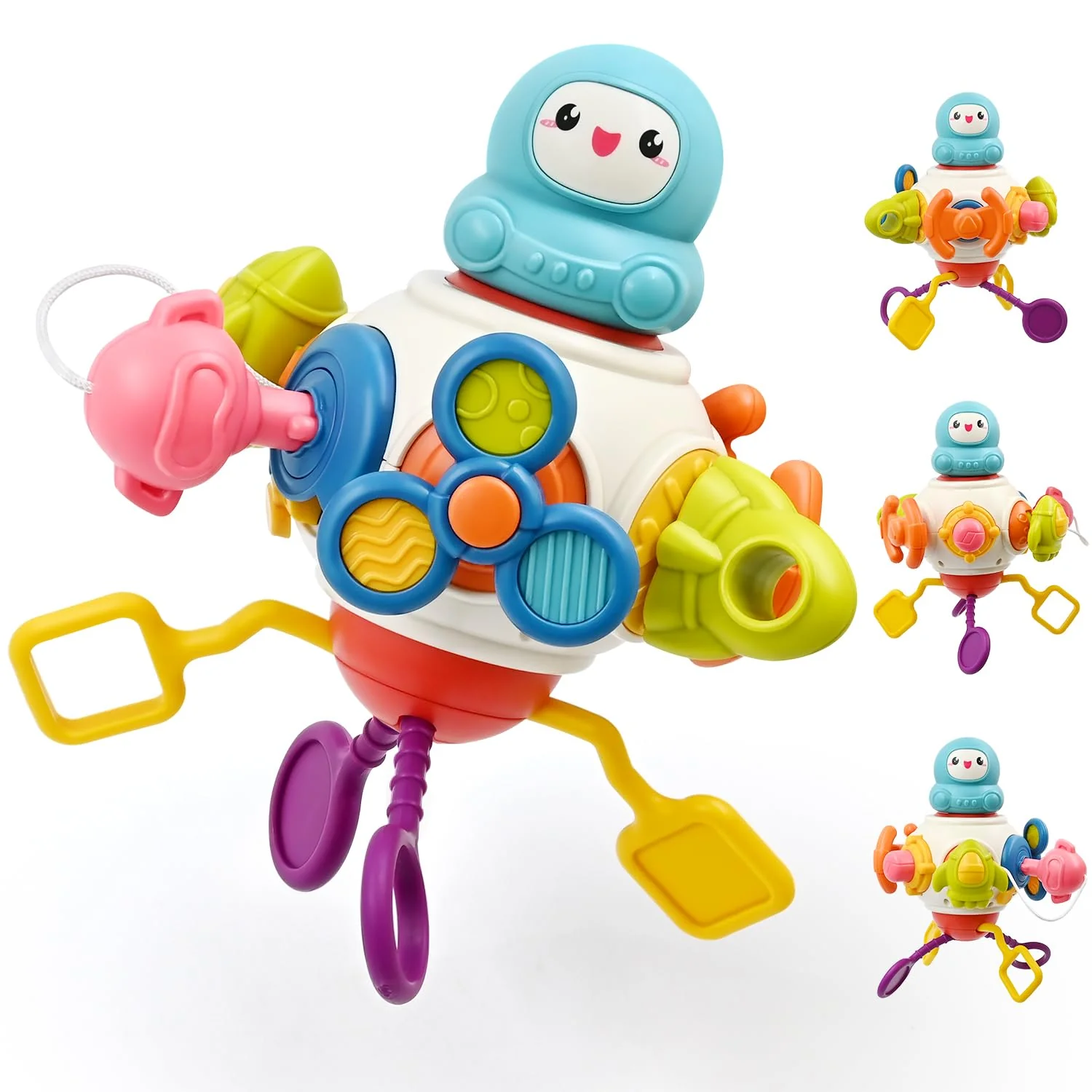 AiTuiTui Motorikwürfel Baby 6 12 18 Monate, Activity Würfel Reisespielzeug für Kinder, Montessori Spielzeug für die frühe Entwicklung und Aktivität ab 1 2 3 Jahr Jungen Mädchen Geburtstag Geschenke
