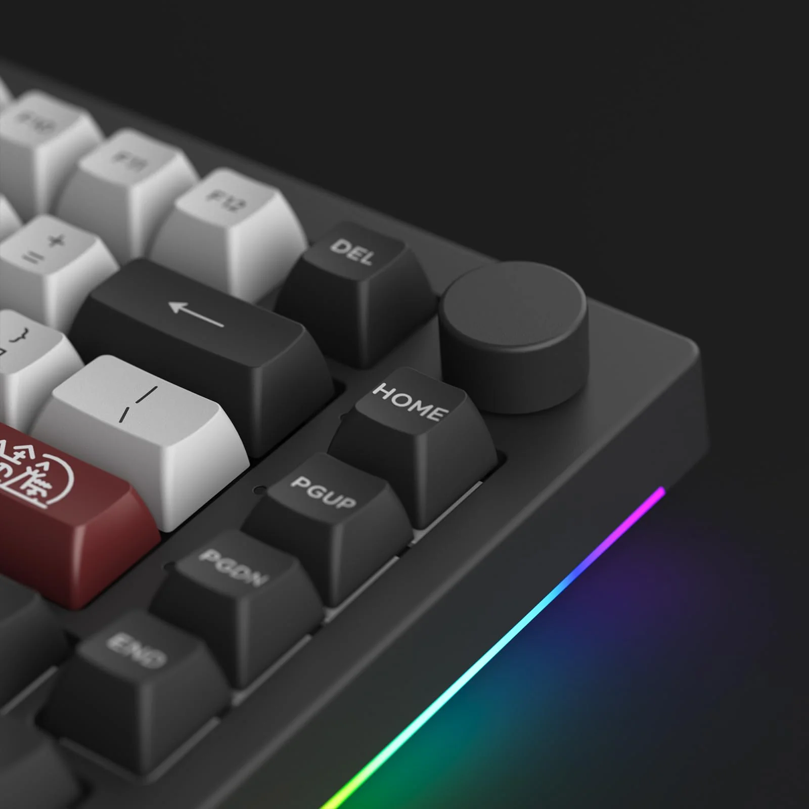Akko Dracula Castle 5075B Plus Wireless Gaming Tastatur | LED RGB mit PBT-Tastenkappen | 2.4GHz Bluetooth | USB-C kabelgebundene Tastatur | V3 Cream Blue Pro - Image 4