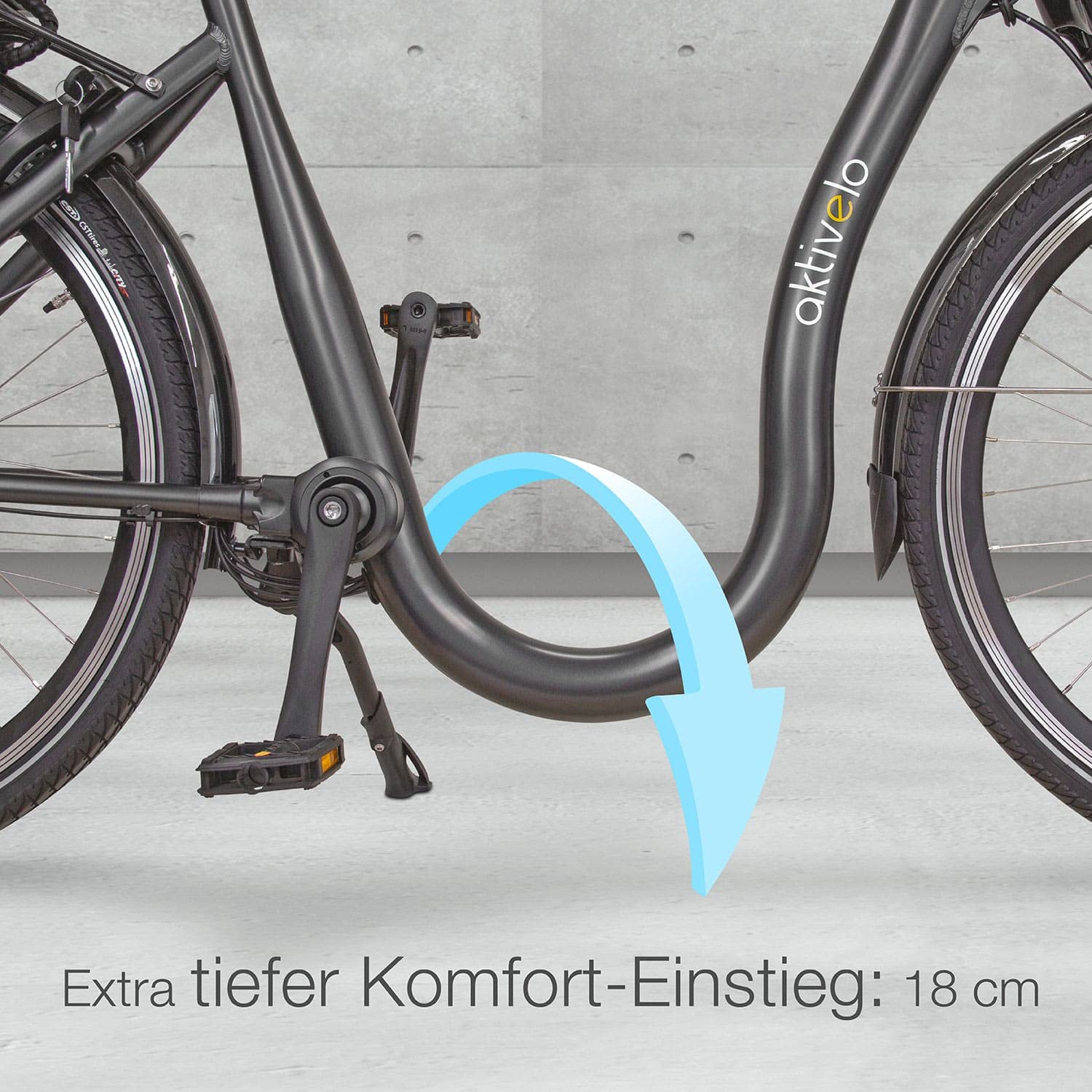 aktivelo Elektrofahrrad, Alu Tiefeinsteiger City E-Bike 26 Zoll, Shimano 7 Gang Nexus Nabenschaltung, Abnehmbar 36V 14,5Ah 522Wh Akku, 25 km/h bis 110 km, für Damen und Herren - Image 2