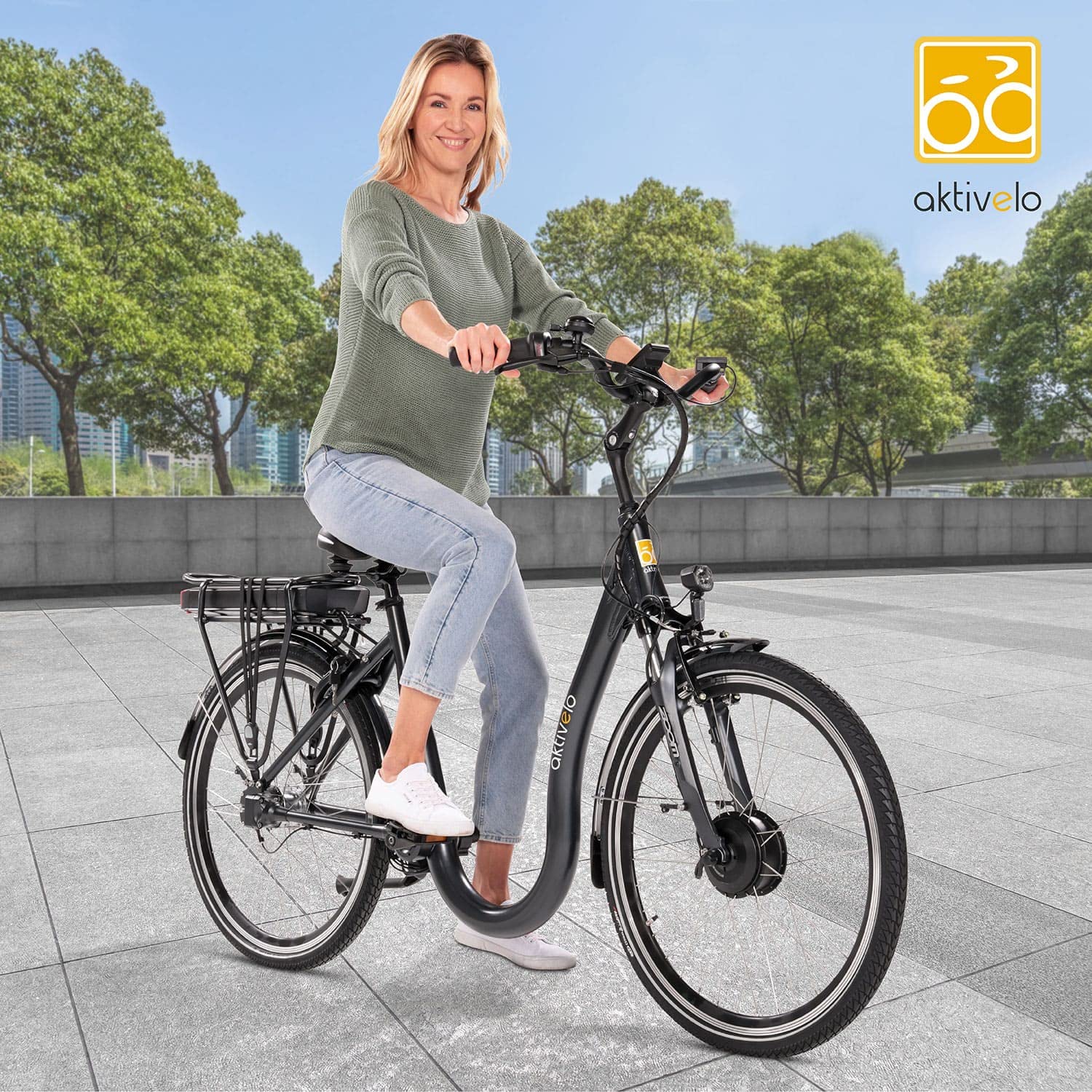 aktivelo Elektrofahrrad, Alu Tiefeinsteiger City E-Bike 26 Zoll, Shimano 7 Gang Nexus Nabenschaltung, Abnehmbar 36V 14,5Ah 522Wh Akku, 25 km/h bis 110 km, für Damen und Herren - Image 7