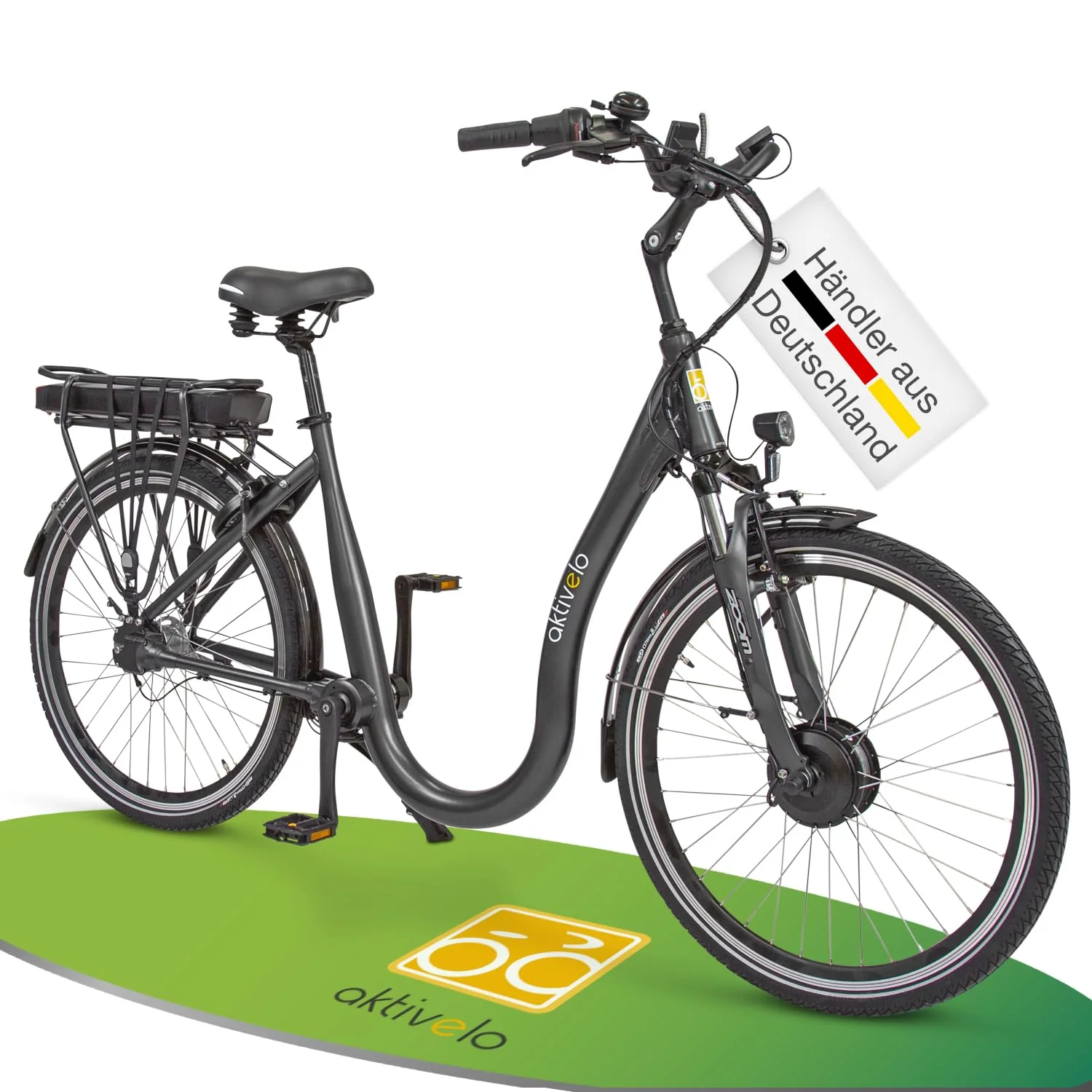 aktivelo Elektrofahrrad, Alu Tiefeinsteiger City E-Bike 26 Zoll, Shimano 7 Gang Nexus Nabenschaltung, Abnehmbar 36V 14,5Ah 522Wh Akku, 25 km/h bis 110 km, für Damen und Herren - Image 9