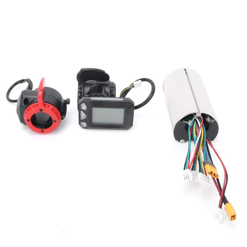 Alomejor 5,5 Zoll Fahrrad Controller Set, Regler + Gas + Bremskombination Eingestellt Für (Controller + Throttle + Brake) - Image 4
