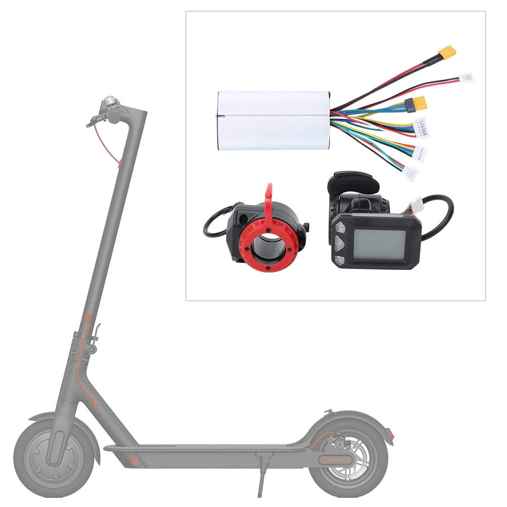 Alomejor 5,5 Zoll Fahrrad Controller Set, Regler + Gas + Bremskombination Eingestellt Für (Controller + Throttle + Brake) - Image 6