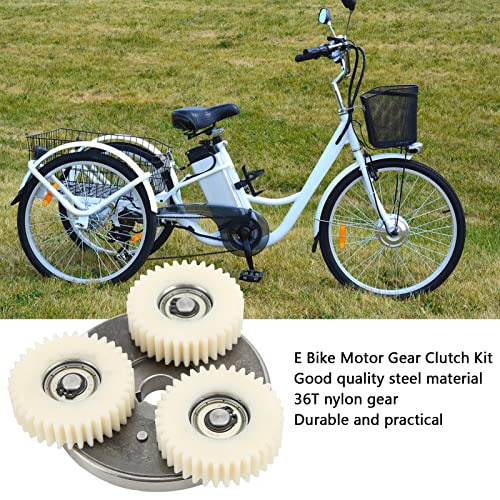 Alomejor E Bike Motor Gear Kit 36T Planetenräder aus Nylon für Elektrofahrrad 500W-750W