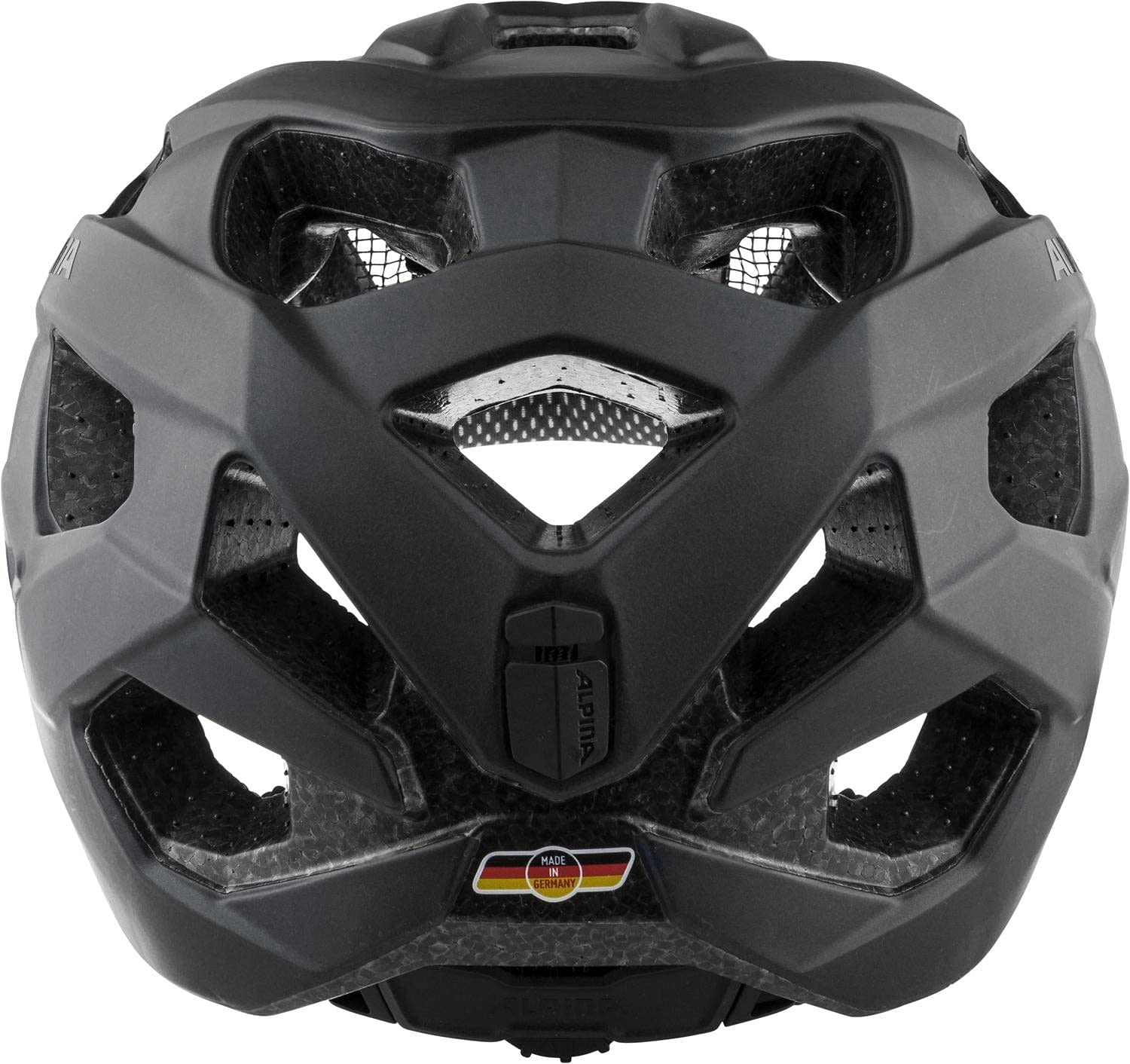 ALPINA ANZANA - Optimal Anpassbarer, Leichter & Sicherer Fahrradhelm Mit Fliegennetz & Nachrüstbarem LED Für Erwachsene, black matt, 52-57 cm - Image 4