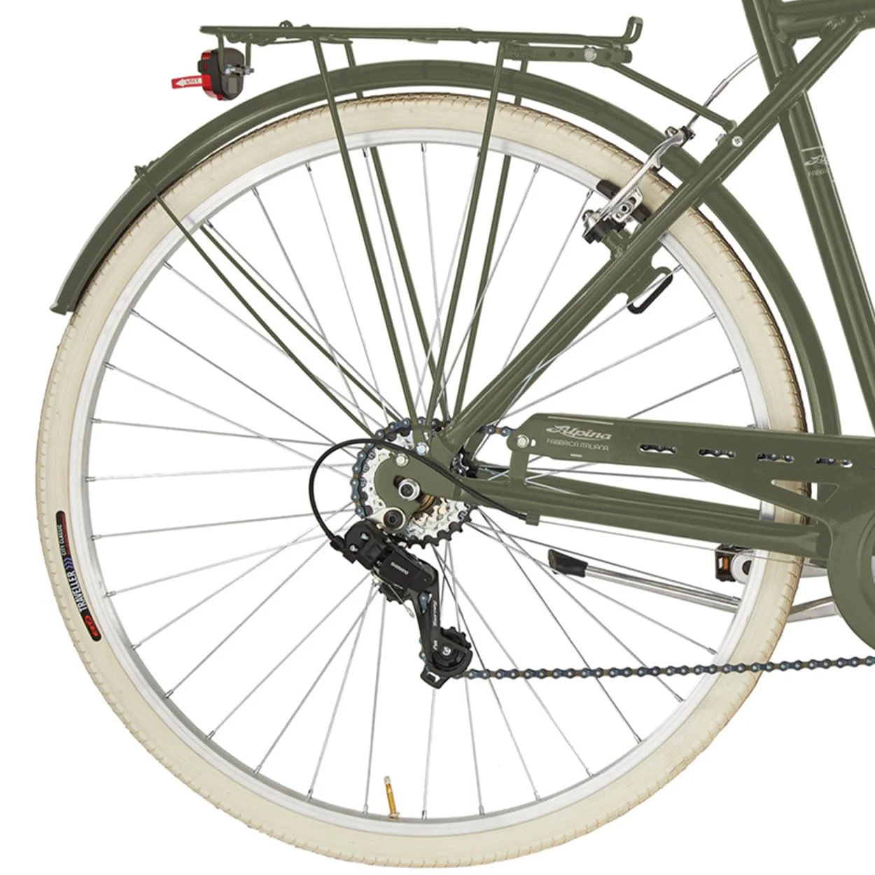 Alpina Bike Bonneville Trekking 6 V Herren Olivgrün 28 Zoll - Image 3