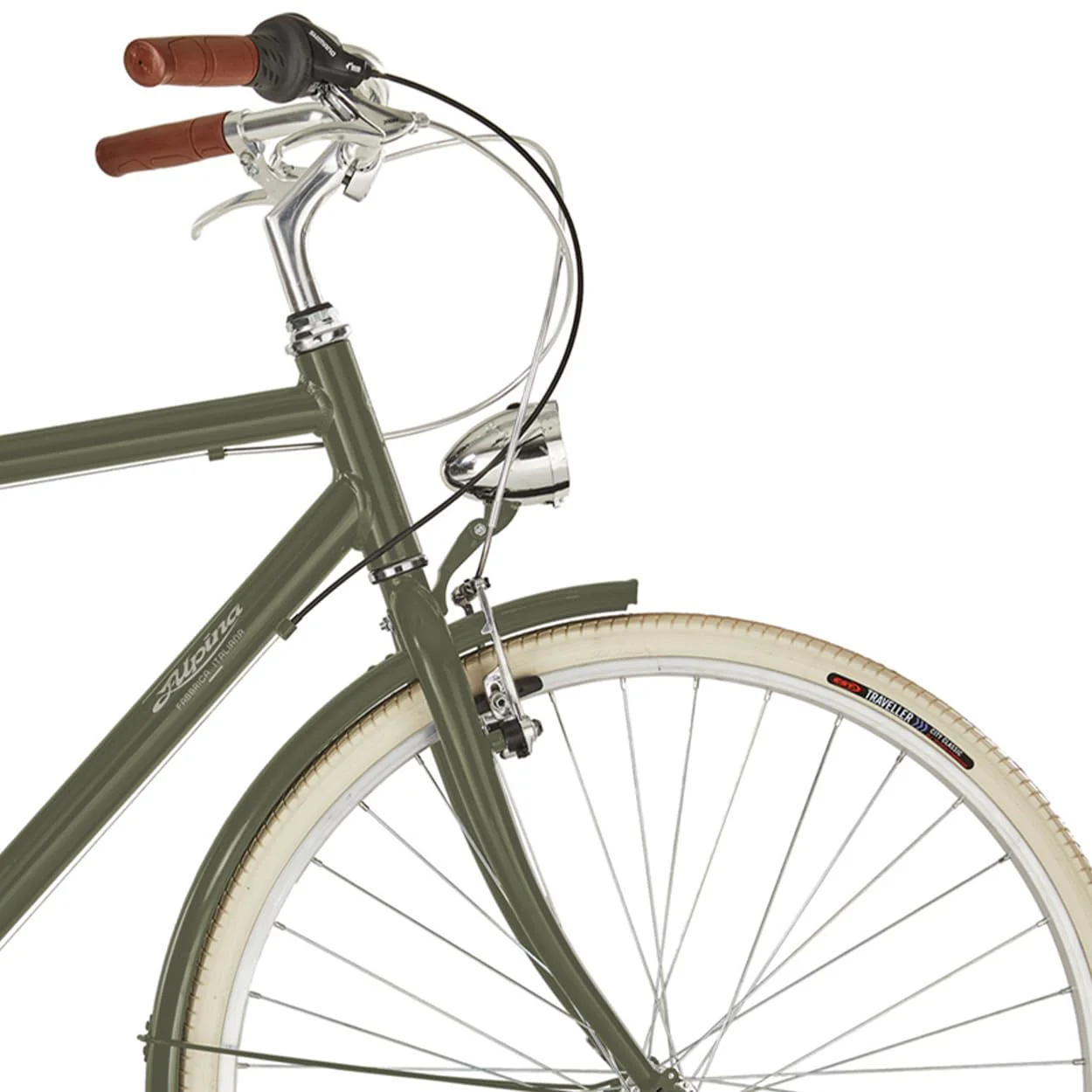 Alpina Bike Bonneville Trekking 6 V Herren Olivgrün 28 Zoll - Image 7