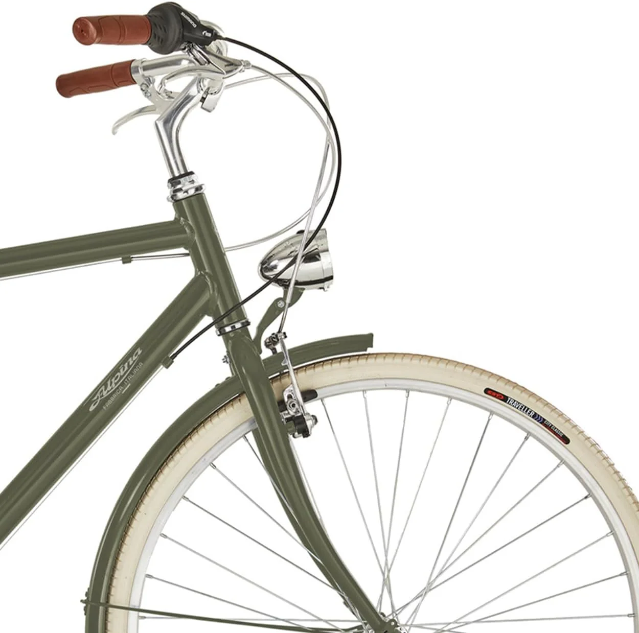 Alpina Bike Bonneville Trekking 6 V Herren Olivgrün 28 Zoll - Image 8