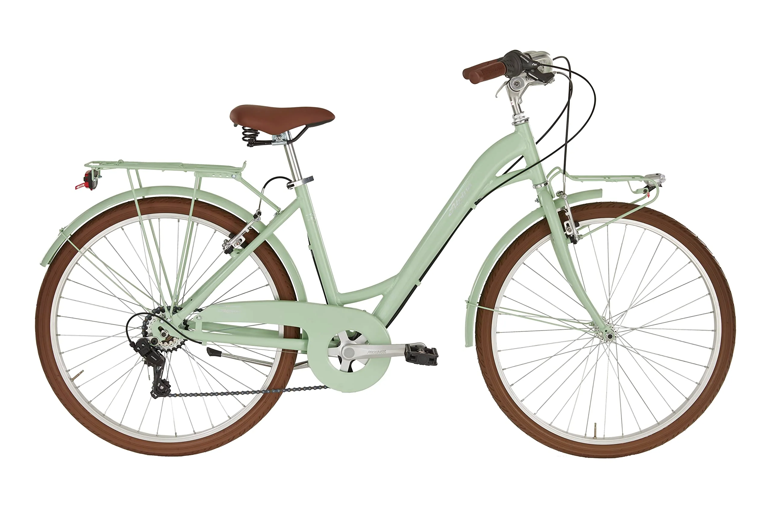 Alpina Bike Fahrrad Dorothy Frau,Grün,28"