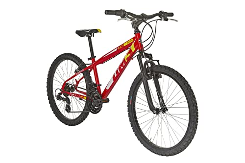 Alpina Bike Jungen Flip Mountainbike, Rot, 24 - Image 6