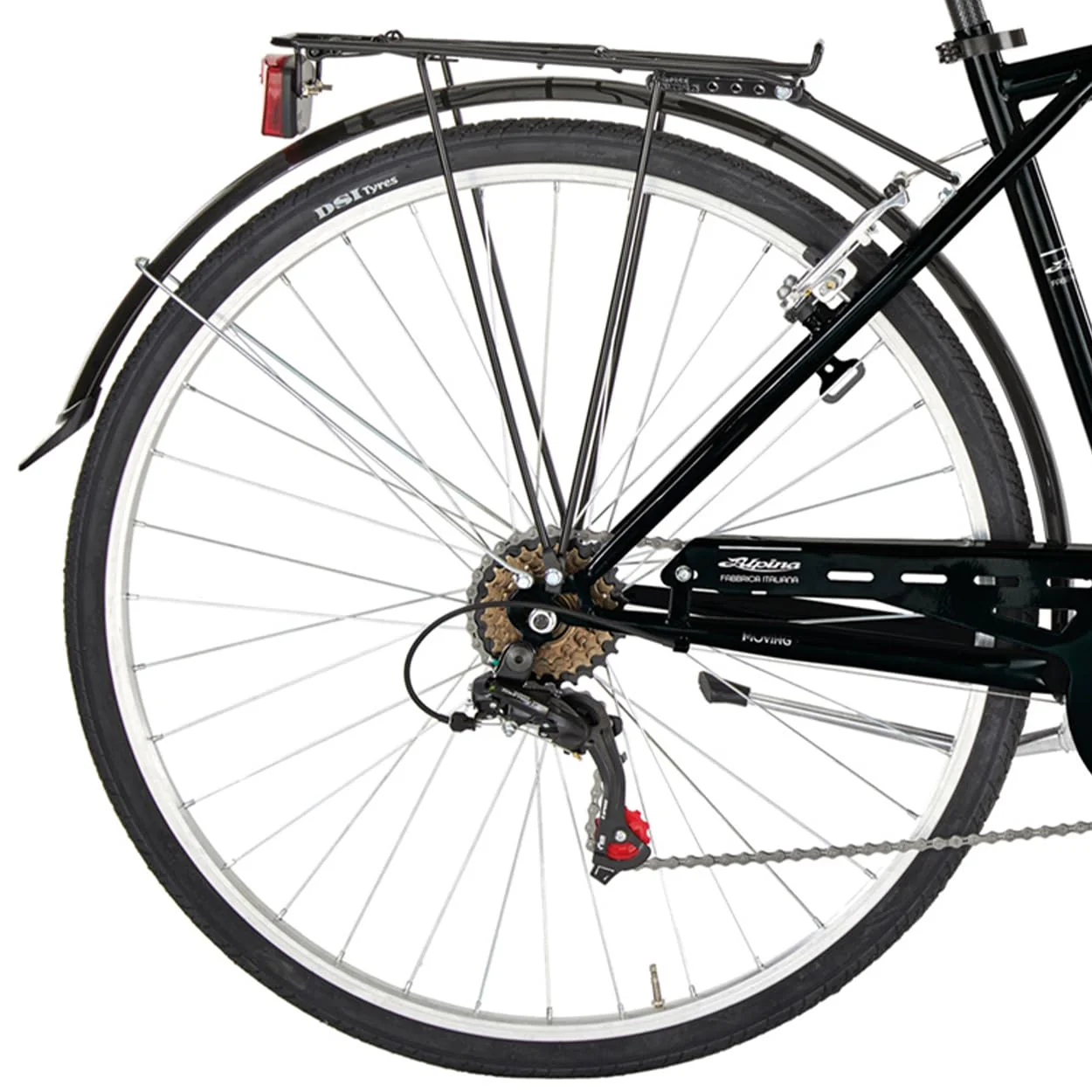 Alpina Bike Mountainbike Fahrrad Moving Mann,Schwarz,28" - Image 2