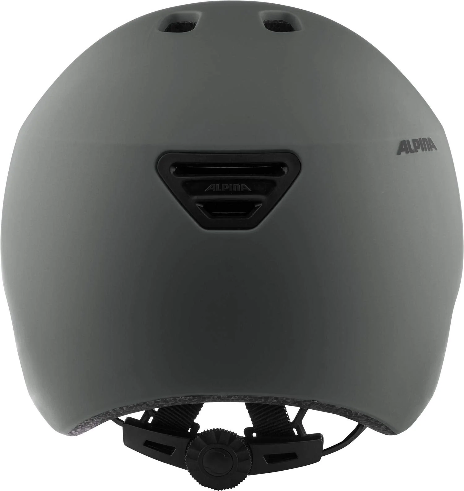 ALPINA HAARLEM - Robuster, Individuell Anpassbarer & Leichter Urban Fahrradhelm Für Erwachsene, coffee-grey matt, 52-57 cm