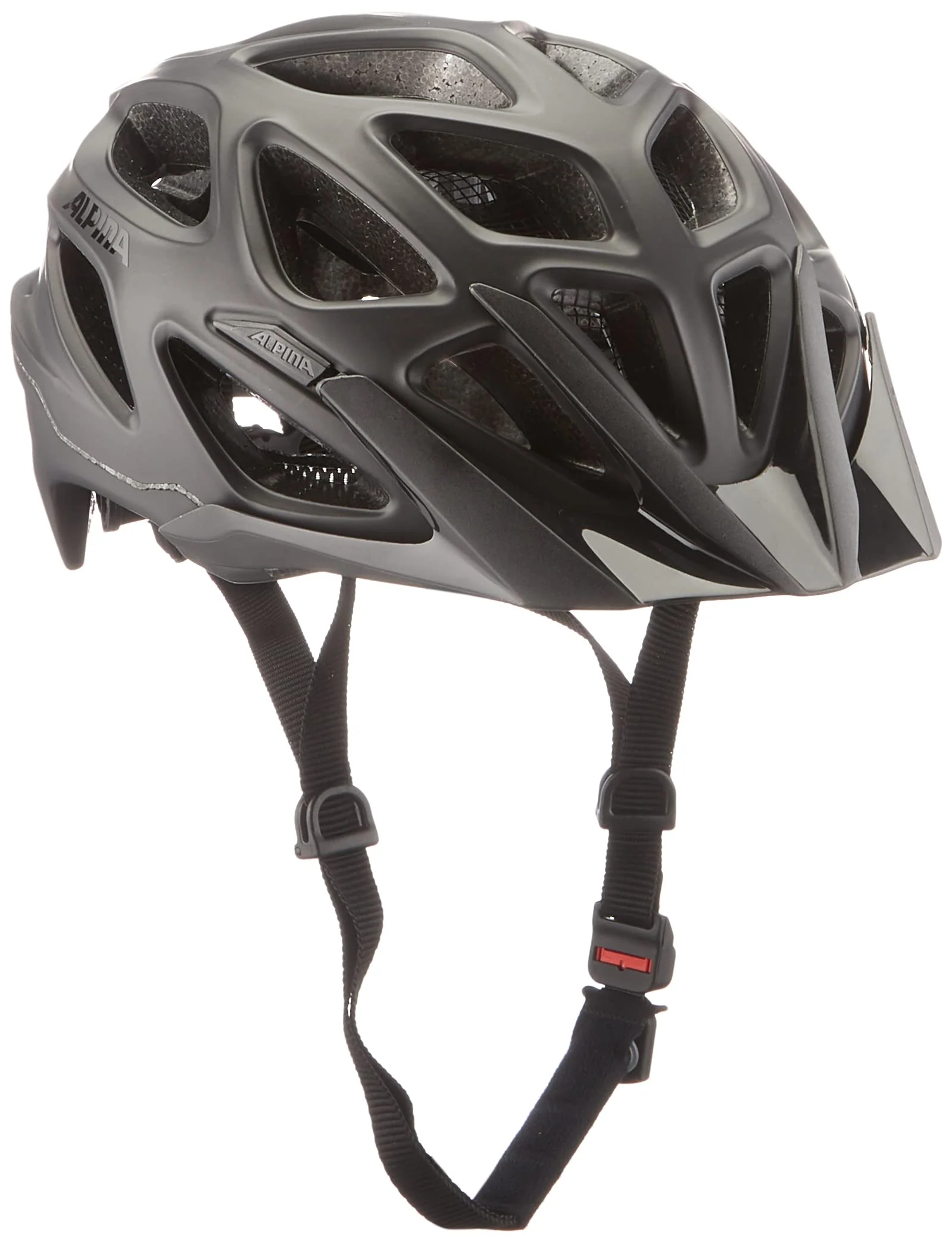 ALPINA MYTHOS 3.0 L.E. - Leichter, Optimal Belüfteter & Anpassbarer Fahrradhelm Mit Antibakteriellen Polstern Für Erwachsene, black matt, 59-64 cm - Image 6