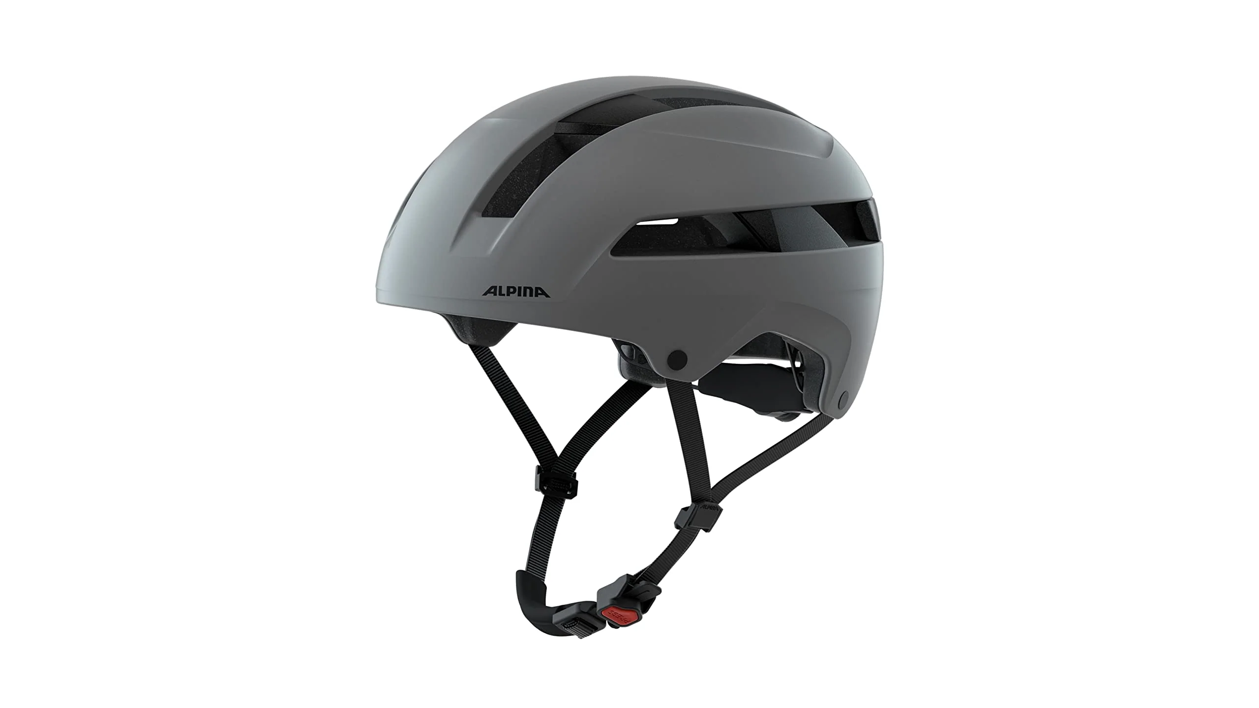 ALPINA SOHO - Extrem Robuster, Leichter & Individuell Anpassbarer Urban Fahrradhelm Für Erwachsene, coffee-grey matt, 55-59 cm - Image 2