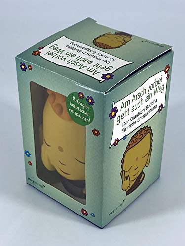 Am Arsch vorbei – der Knautsch-Buddha für mehr Entspannung: Das perfekte Geschenk für Geburtstag, Weihnachten oder zwischendurch. Die Knautschfigur zum SPIEGEL-Bestseller - Image 5