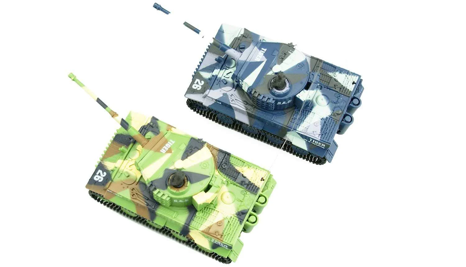 Amewi 23016 Tiger M 1:72 Ferngesteuerter Mini-Panzer, unisex, grün - Image 3