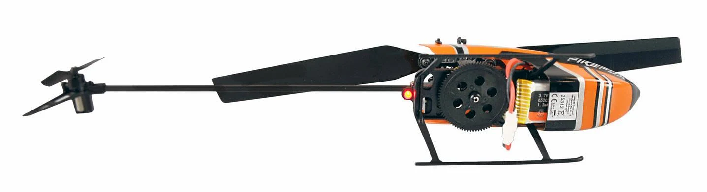 Amewi 25312 AFX4 Single-Rotor Helikopter 4-Kanal 6G RTF 2,4GHz RC Hubschrauber, Schwarz-orange - Image 4