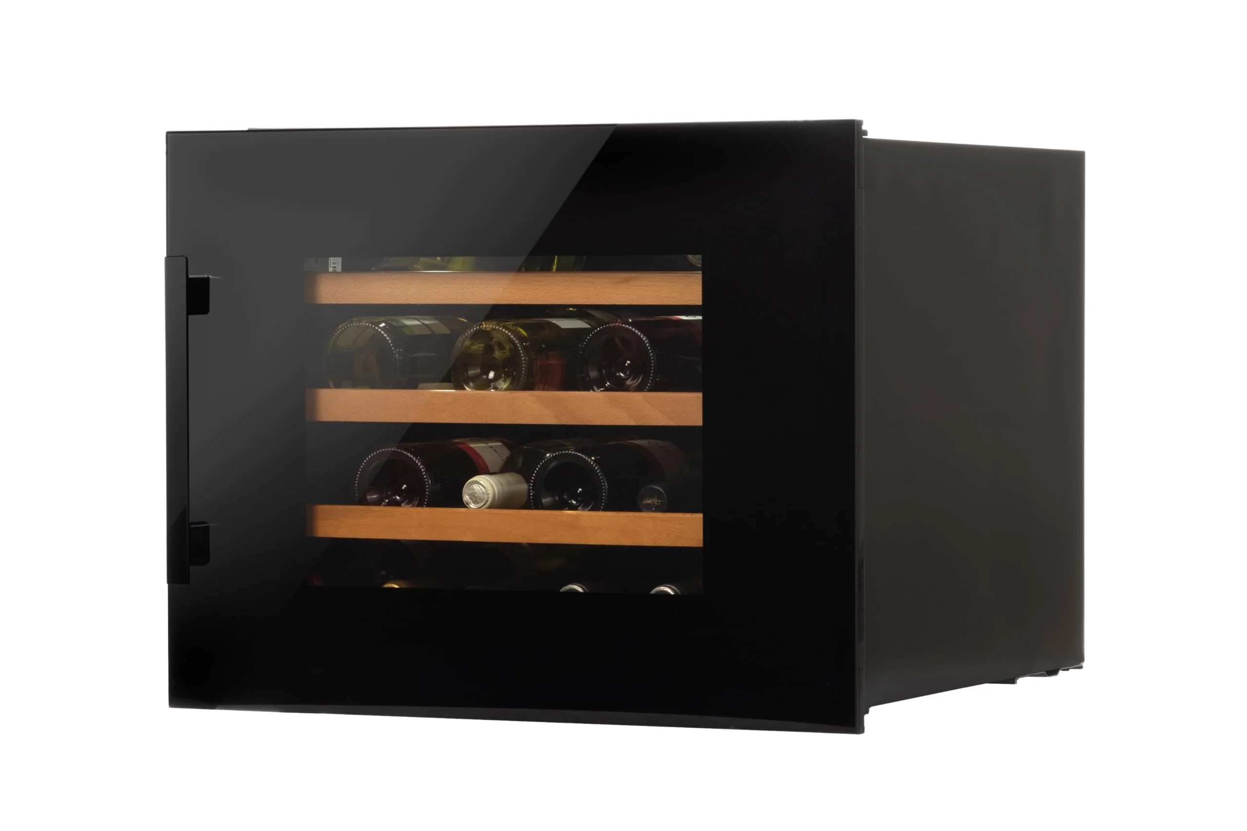 Amica WK 341 200 S Einbau-Weinkühlschrank/Weintemperierschrank/schwarz/max. 24 Bordeauxflaschen/VinoOptima System™