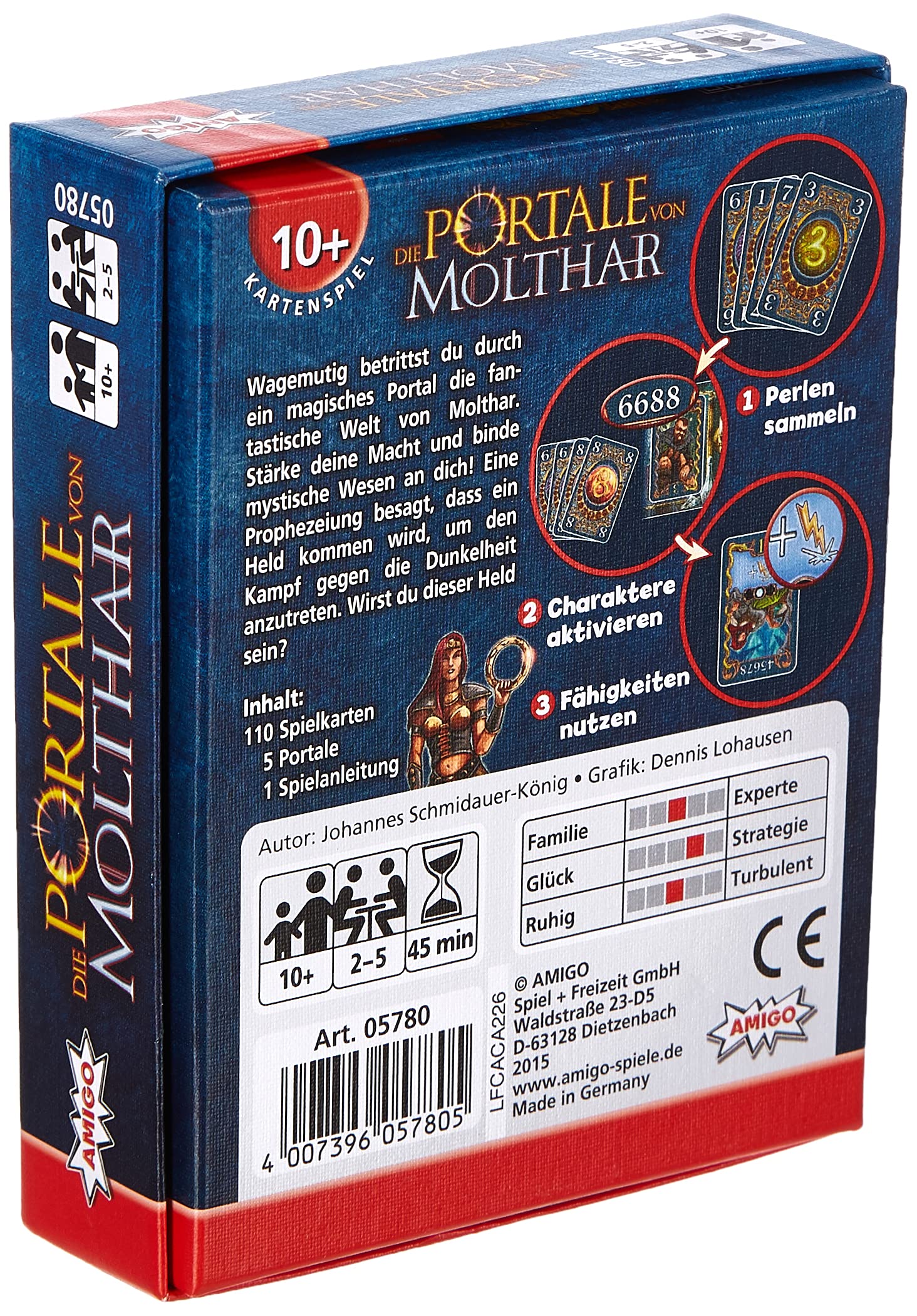 AMIGO 05780 - Die Portale von Molthar, Kartenspiel, Einzelpack - Image 11