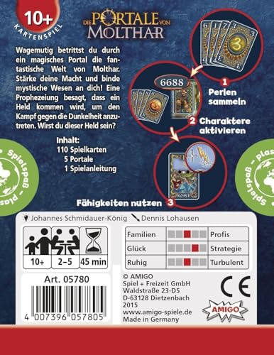 AMIGO 05780 - Die Portale von Molthar, Kartenspiel, Einzelpack - Image 5
