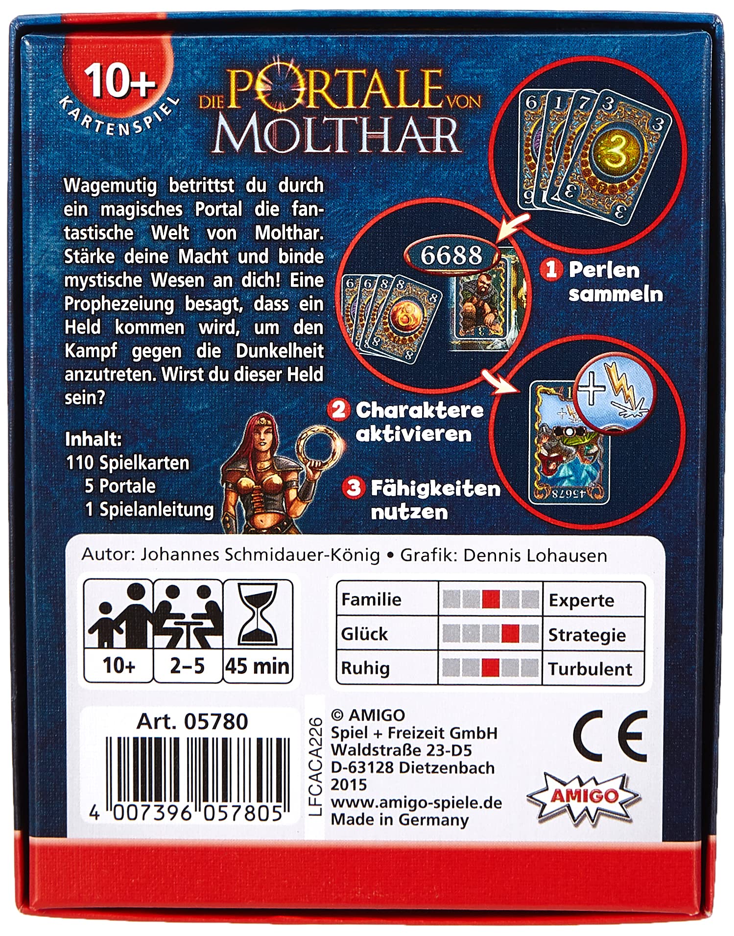 AMIGO 05780 - Die Portale von Molthar, Kartenspiel, Einzelpack - Image 9