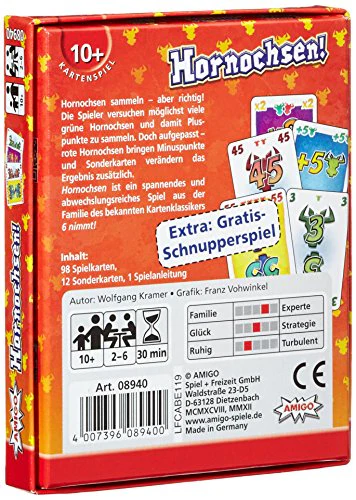 Amigo Spiele 8940 - Hornochsen, 10 Jahre+, Grüne, Grün, Rot - Image 10