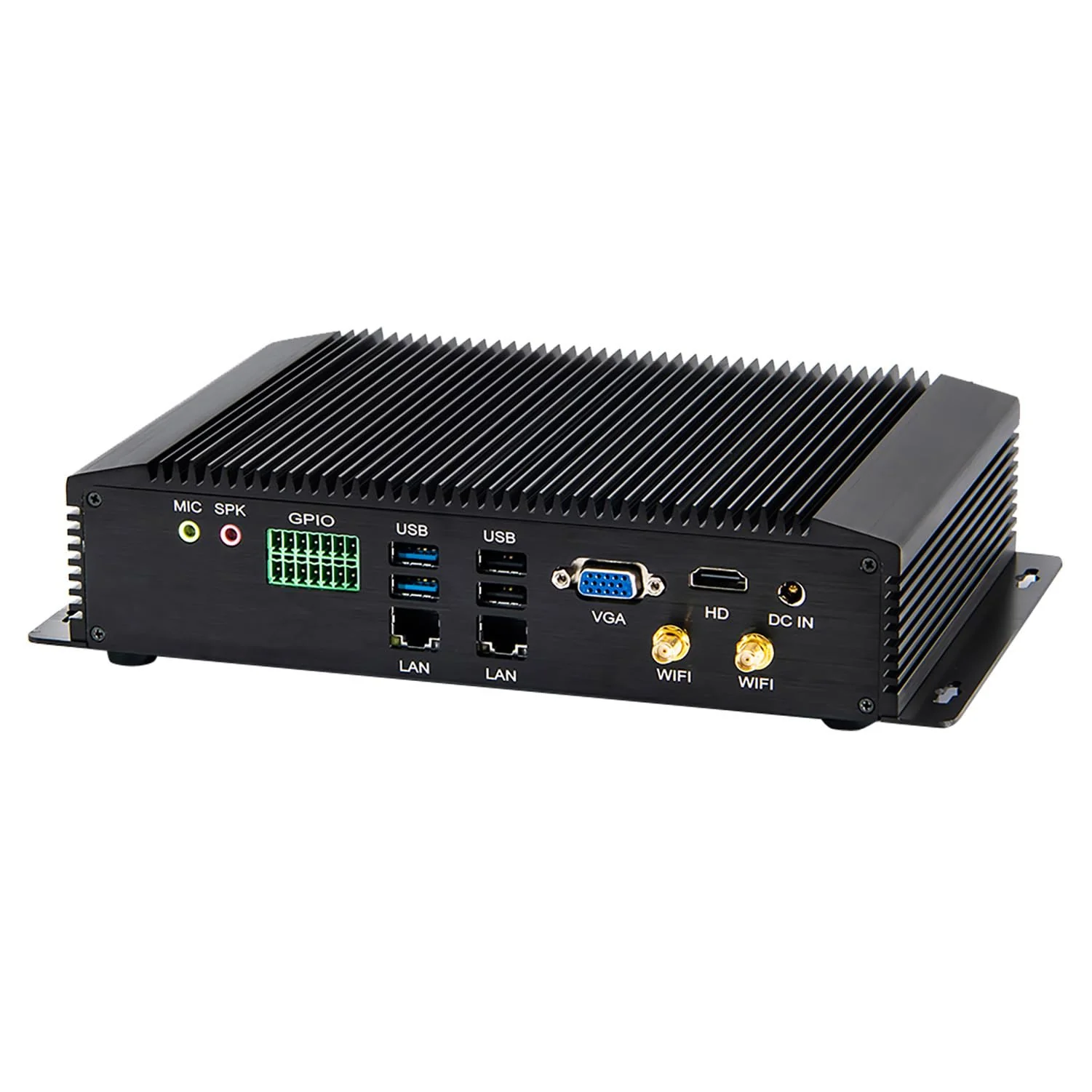 ANDAQI Industrial PC, Fanless Mini Computer, Windows 11 / Linux Ubuntu, 4G, WOL, Watchdog Supported, I5 8250U 8259U 8260U 8350U 8265U, IM06, 2 x LAN, GPIO, 6 x COM, 8G RAM, 512G SSD - Image 5
