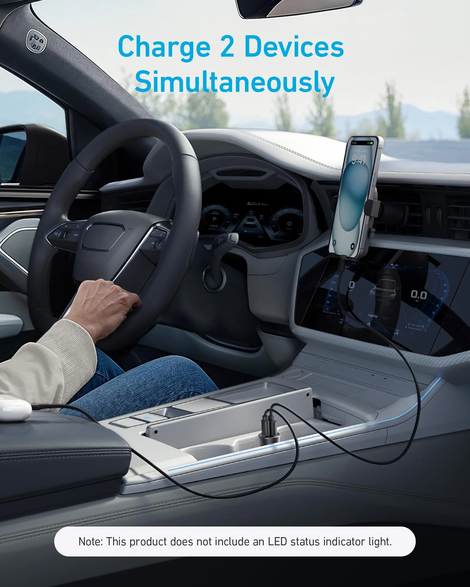 Anker USB-C Kfz-Ladegerät, 30W 2-Port Typ-C Kfz-Netzteil, Kfz-Ladegerät für iPhone mit PowerIQ 3.0, Für iPhone 17/16/15/14/13/12 Serie, Samsung Galaxy S23/S22/S21 Serie, iPad Pro, AirPods und mehr - Image 4