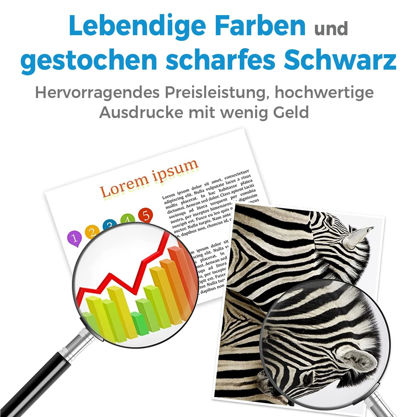 ANKINK Wiederaufbereitet Tintenpatrone Druckerpatronen als Ersatz für HP 302XL für Patrone 302 XL für 1110 2130 3630 3632 3634 3636 3639 4520 4524 4525 4526 4528 3830 3831 3833 Schwarz Farbe 2er-Pack - Image 6