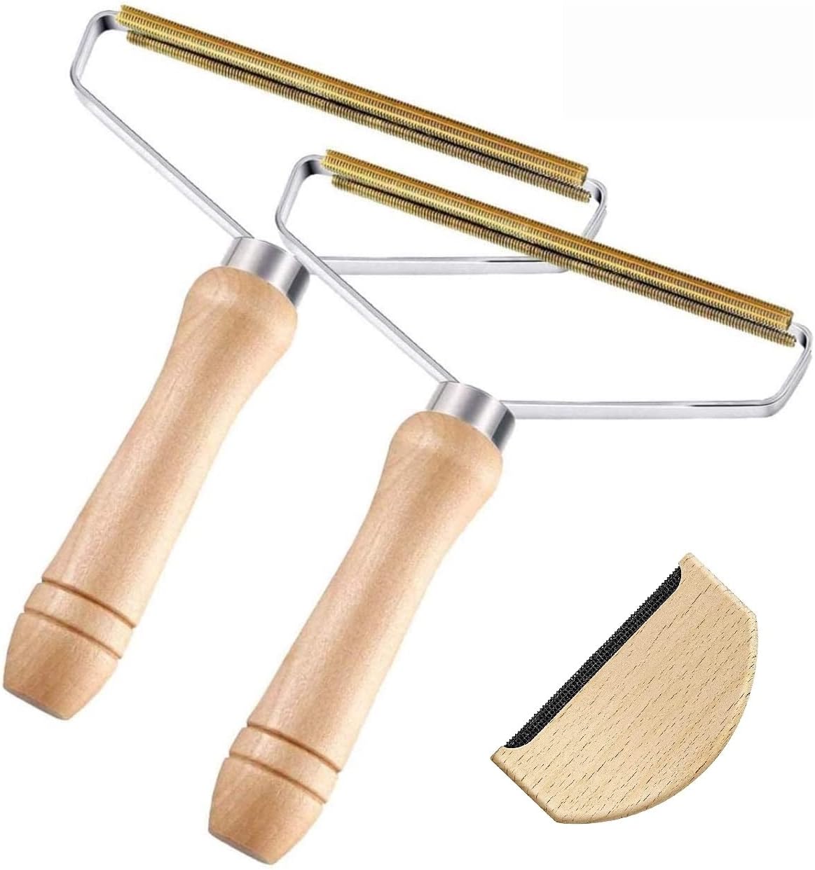 Anti-Pilling-Rasier-Set, 1 Kamm, Kaschmir und 2 Pack Handbürste, Anti-Borsten, Kombination für Kaschmir-Pullover, Kleidung, Werkzeug, zum Entfernen von Knödeln, Kleidung - Image 8