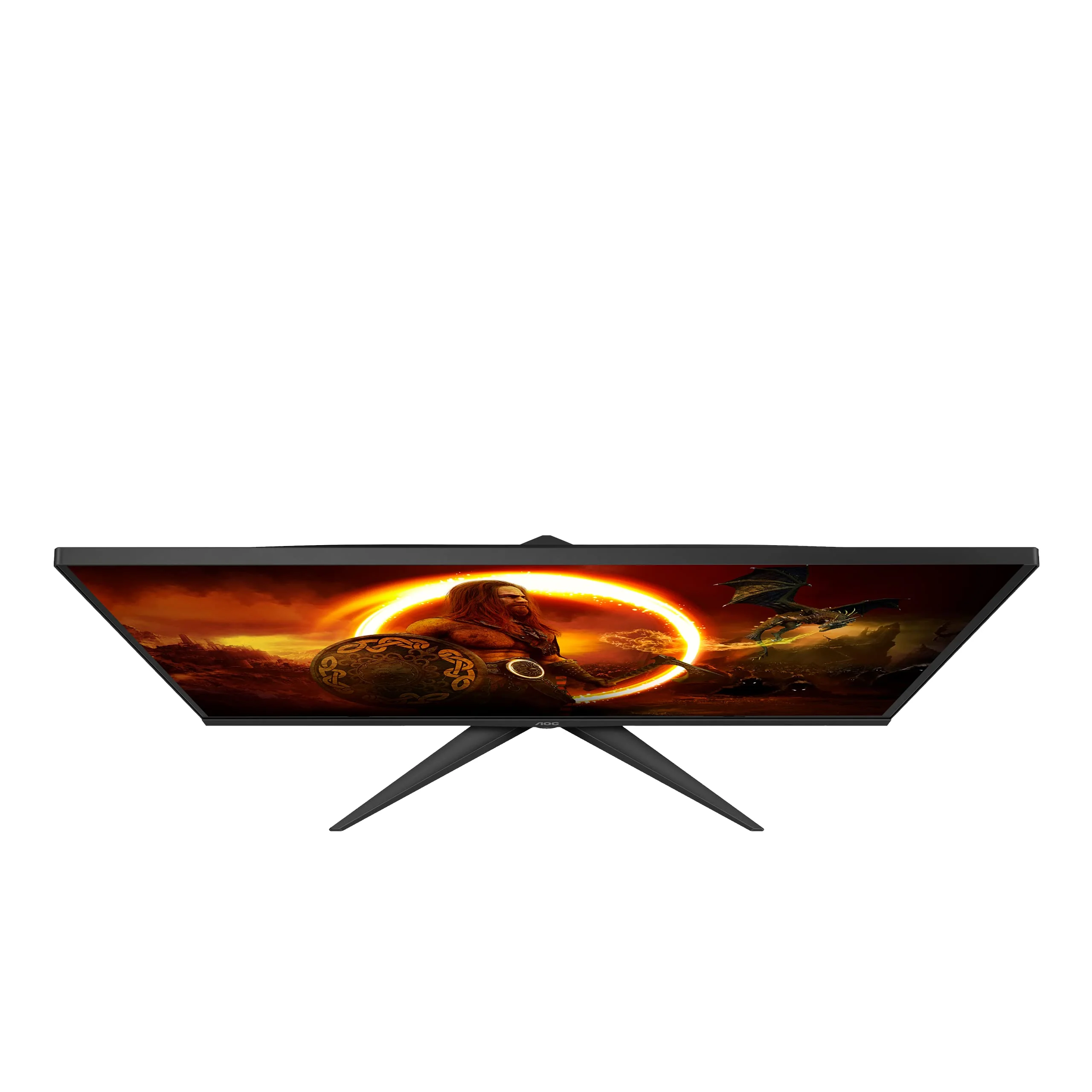 AOC Gaming 27G2SPAE - 27 Zoll FHD Monitor, 165 Hz, 1 ms MPRT, FreeSync, G-Sync Compatible, Lautsprecher (1920x1080, VGA, HDMI, DisplayPort) schwarz/rot - Image 2