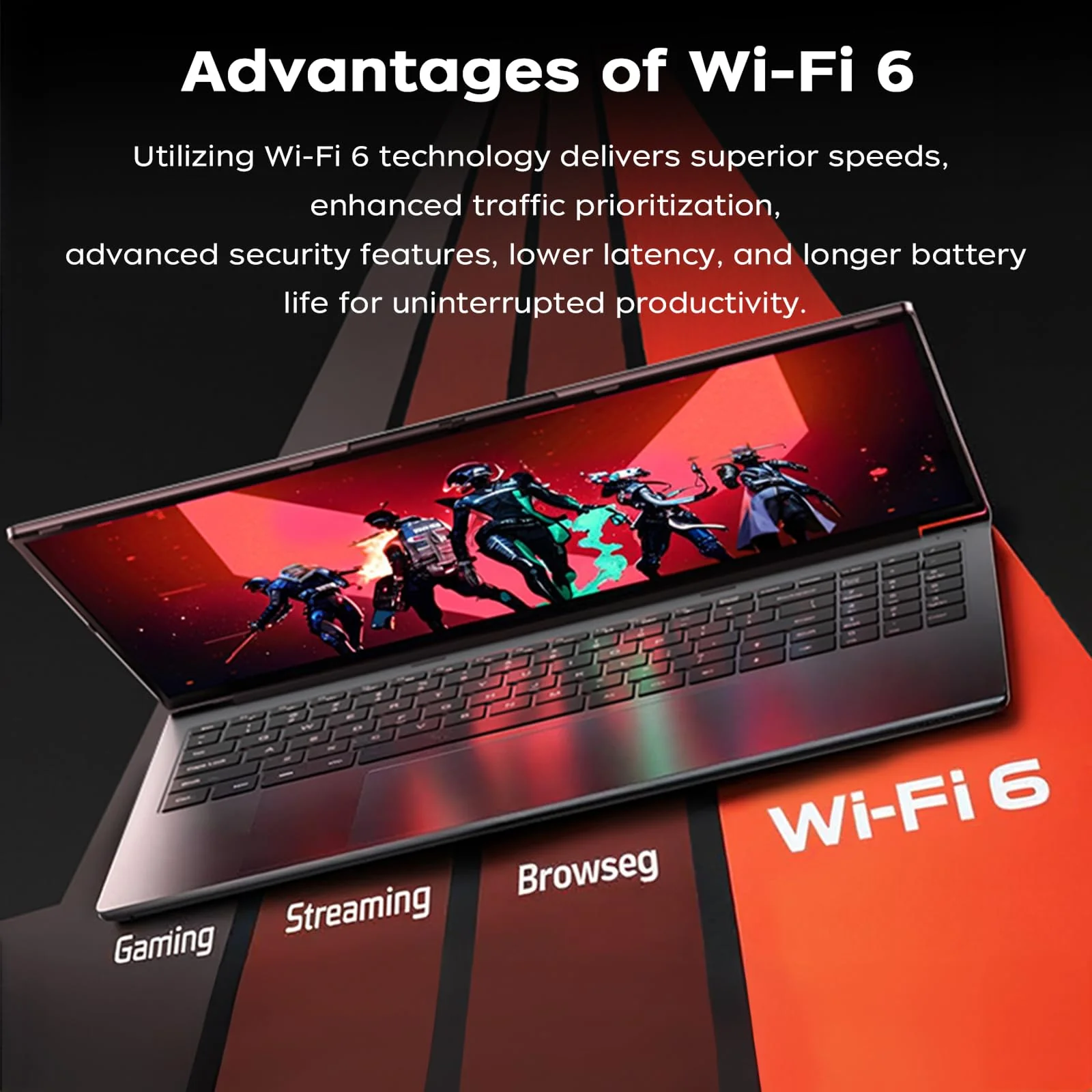 AOC Gaming Laptop, Ryzen™ 7 7735HS,Bis zu 4,8 GHz,16GB RAM 512GB SSD,16 Zoll FHD Display Computer,Tastiera Retroilluminata Laptop,WiFi-6,Metal Housing - Image 5