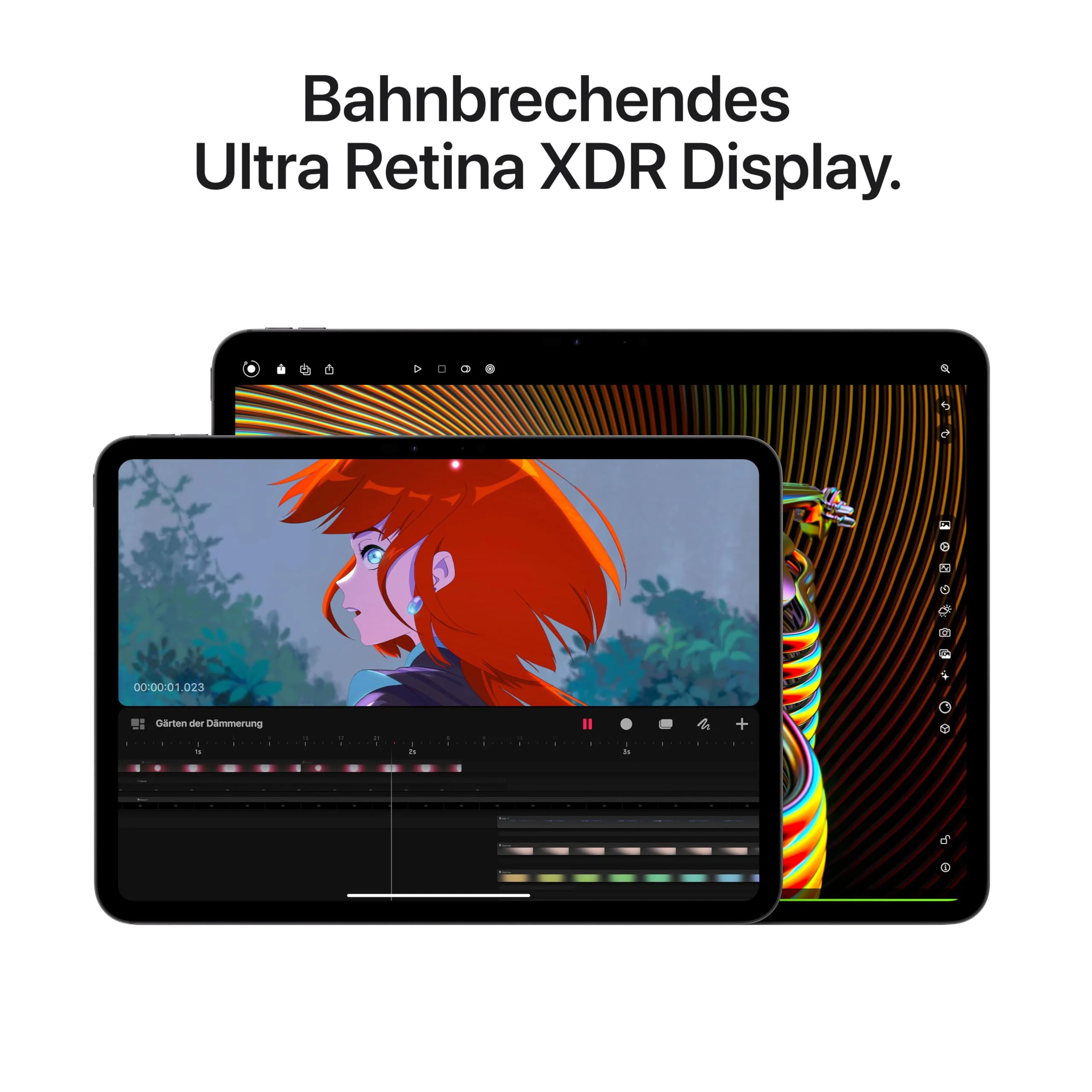 Apple 11" iPad Pro (M4): Ultra Retina XDR Display, 256 GB, 12 MP Querformat Frontkamera/12 MP Rückkamera, LiDAR Scanner, WLAN 6E, Face ID, Batterie für den ganzen Tag, Standardglas – Silber - Image 5