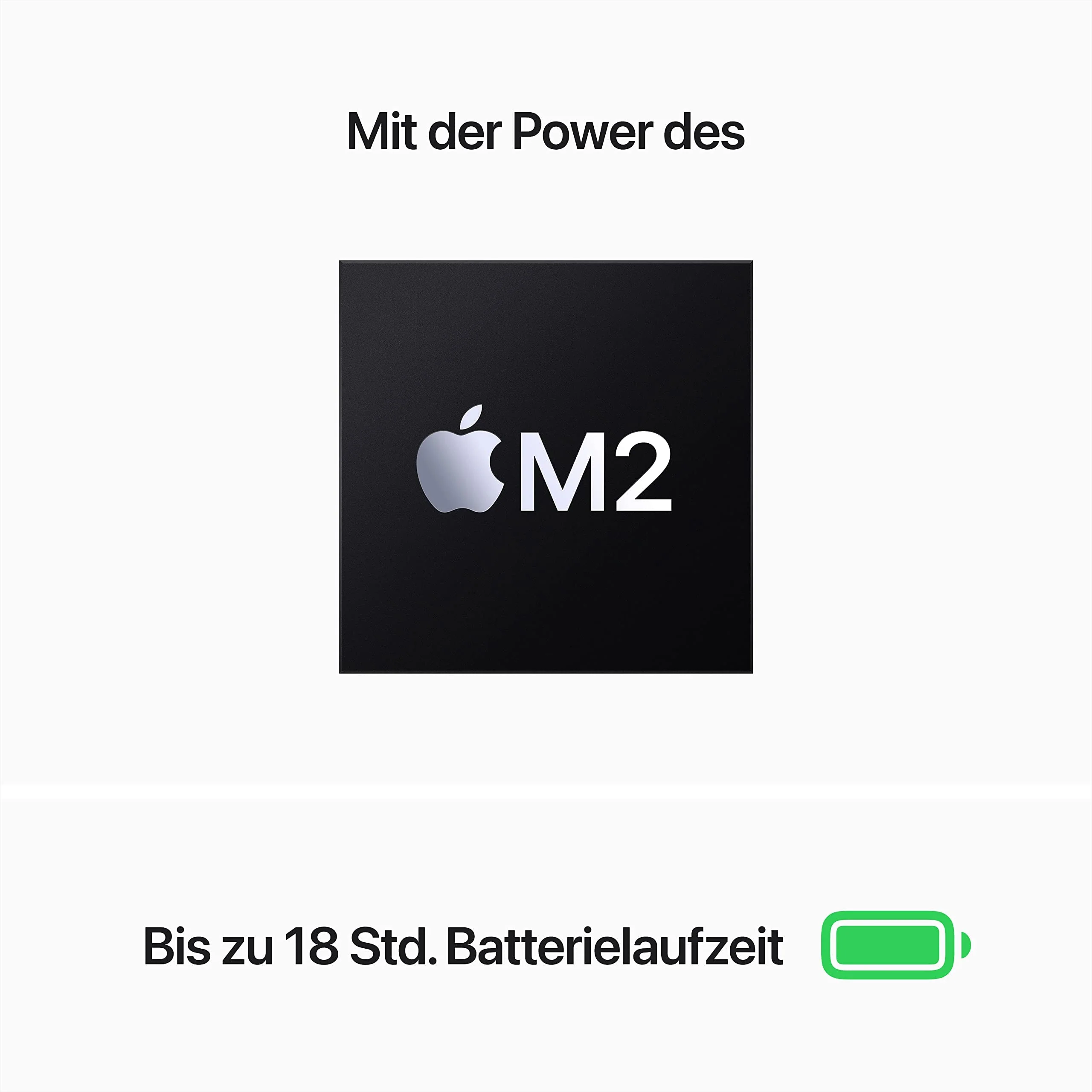Apple 2022 MacBook Air Laptop mit M2 Chip: 13,6" Liquid Retina Display, 8GB RAM, 256 GB SSD Speicher, beleuchtete Tastatur, 1080p FaceTime HD Kamera. Kompatibel mit iPhone/iPad; Mitternachtsblau - Image 5