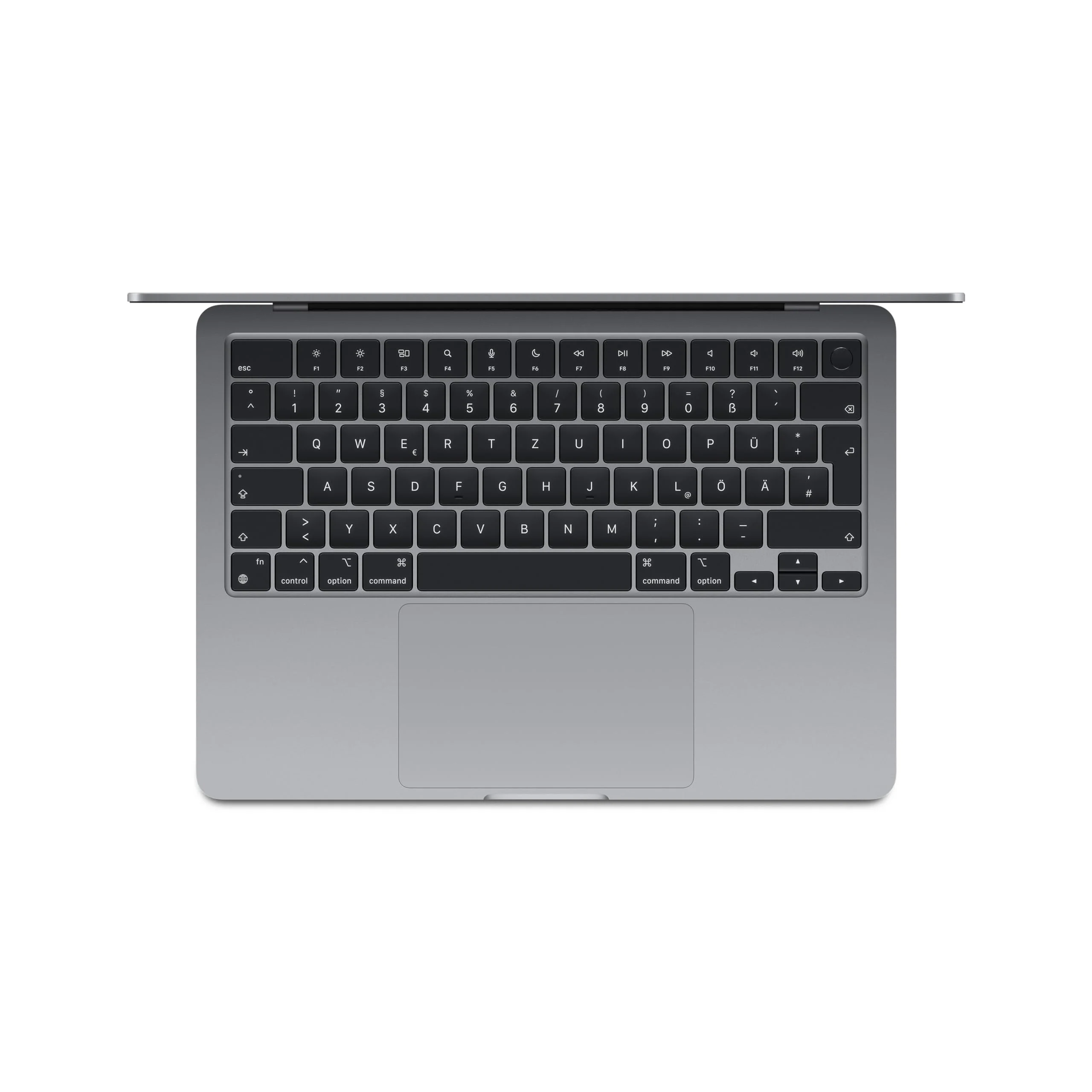 Apple 2024 13" MacBook Air Laptop mit M3 Chip: 13,6" Liquid Retina Display, 8 GB gemeinsamer Arbeitsspeicher, 256 GB SSD Speicher, beleuchtete Tastatur, 1080p FaceTime HD Kamera, Touch ID, Space Grau - Image 6