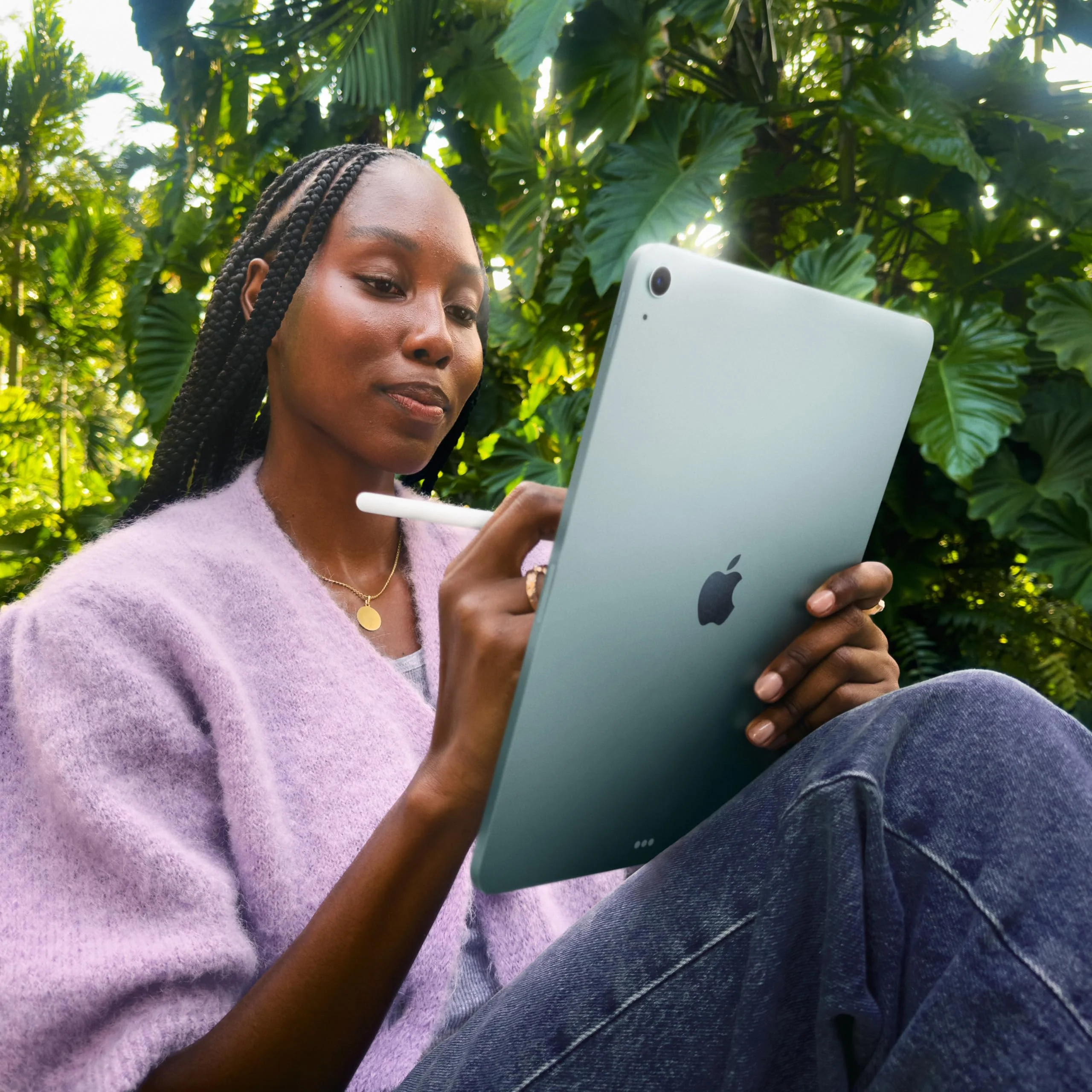 Apple iPad Air 11" mit M3 Chip: Apple Intelligence, Liquid Retina Display, 256 GB, 12 MP Frontkamera/Rückkamera, WLAN 6E, Touch ID, Batterie für den ganzen Tag – Blau - Image 5