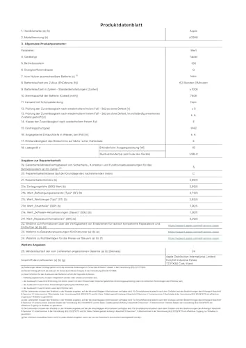 Apple iPad Air 11" mit M3 Chip: Apple Intelligence, Liquid Retina Display, 256 GB, 12 MP Frontkamera/Rückkamera, WLAN 6E, Touch ID, Batterie für den ganzen Tag – Polarstern - Image 2