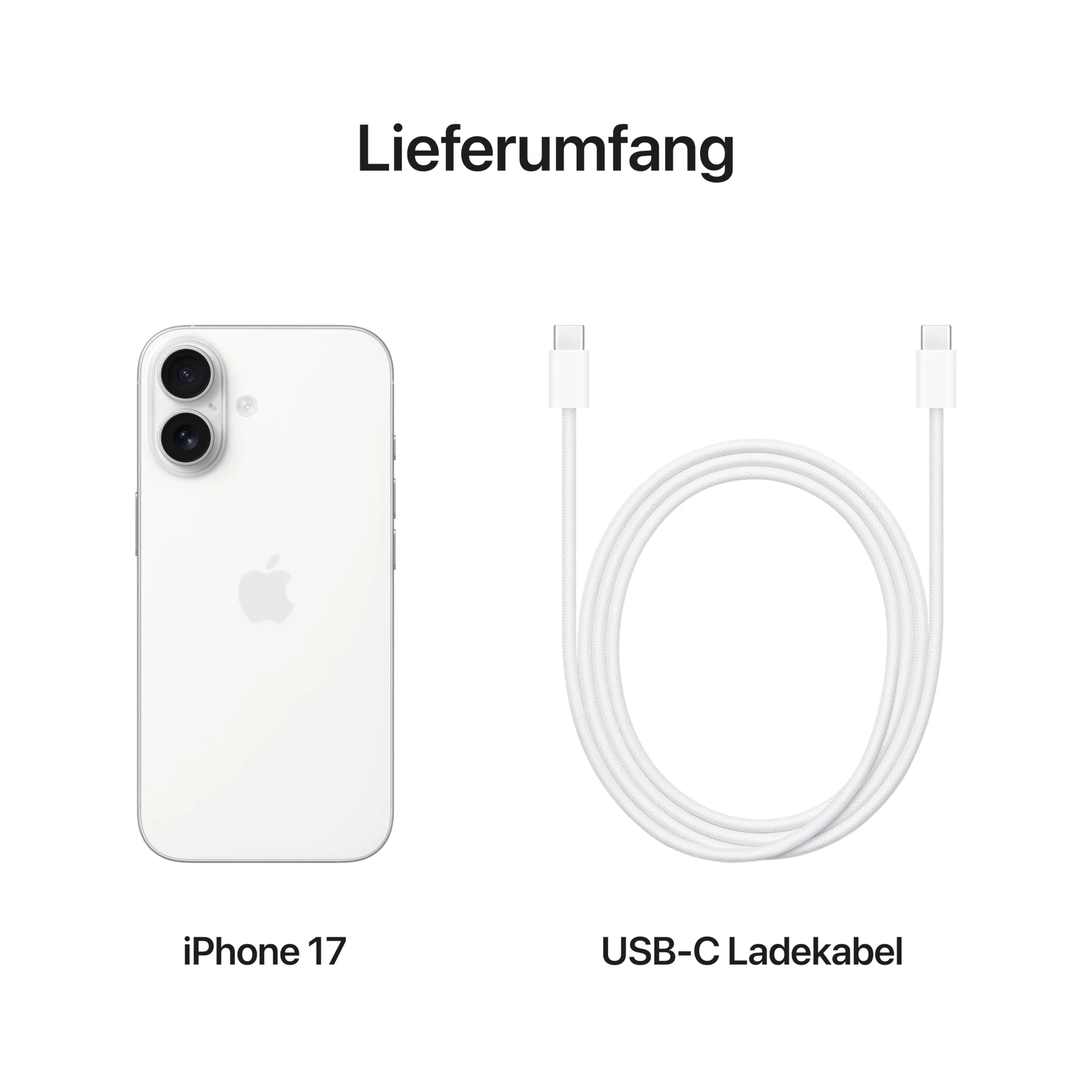 Apple iPhone 17 256 GB: 6,3" Display mit ProMotion, A19 Chip, Center Stage Frontkamera für Smarte Gruppenselfies, Verbesserte Kratzfestigkeit, Batterie für den ganzen Tag; Weiß - Image 4