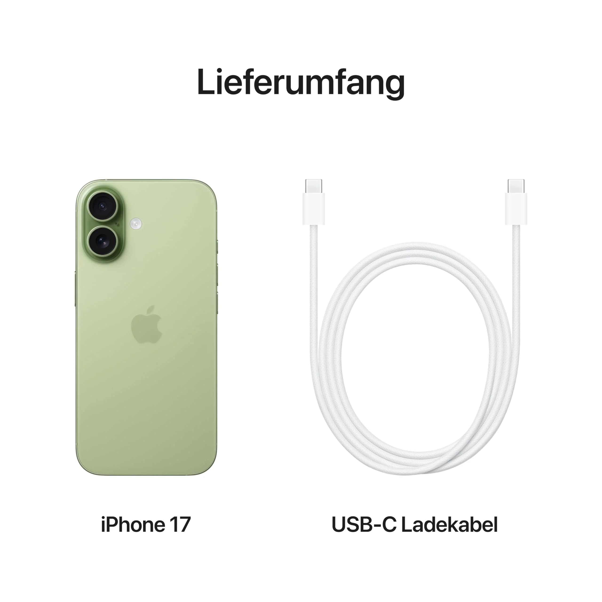 Apple iPhone 17 512 GB: 6,3" Display mit ProMotion, A19 Chip, Center Stage Frontkamera für Smarte Gruppenselfies, Verbesserte Kratzfestigkeit, Batterie für den ganzen Tag; Salbei - Image 4
