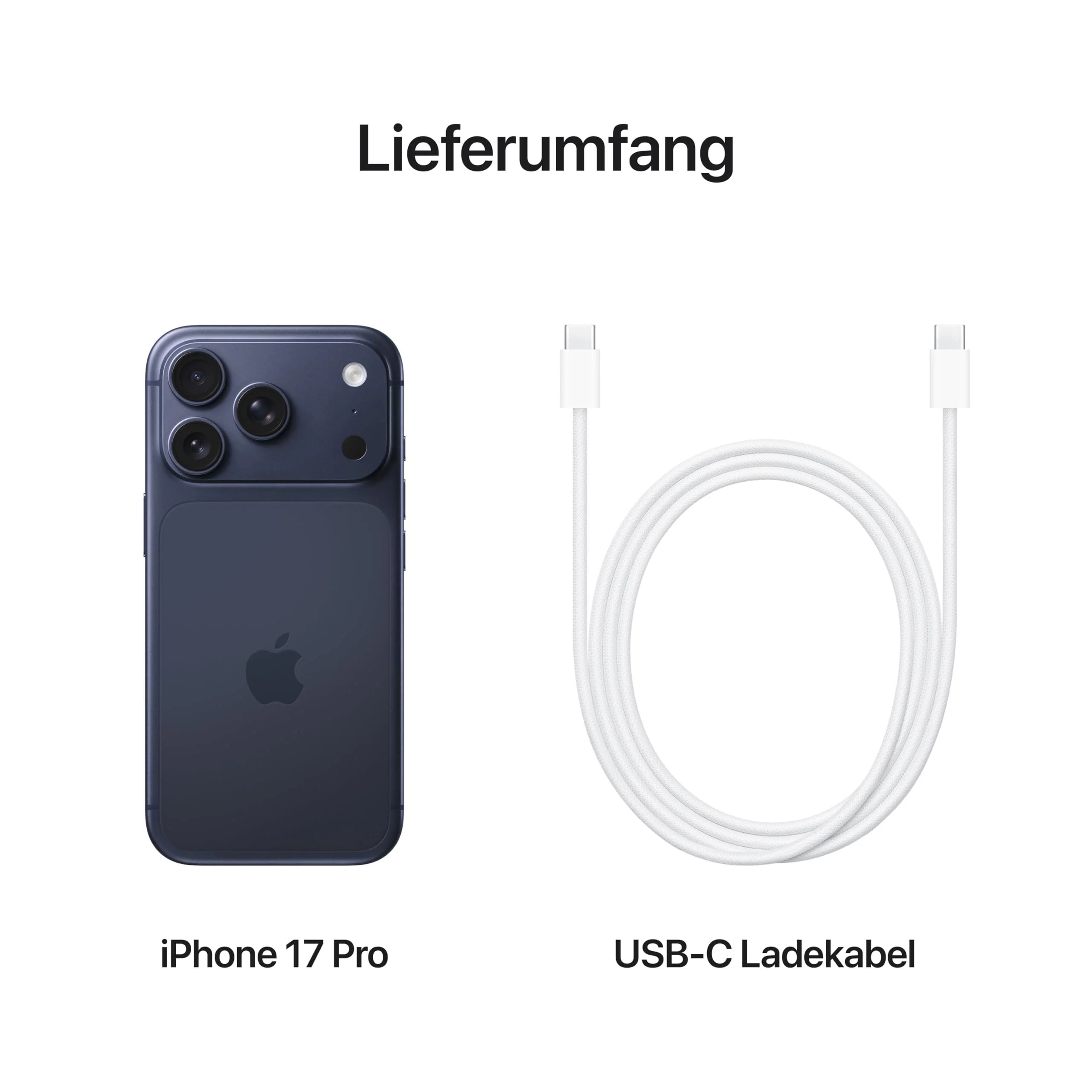 Apple iPhone 17 Pro 256 GB: 6,3" Display mit ProMotion bis zu 120 Hz, A19 Pro Chip, bahnbrechende Batterielaufzeit, Pro Fusion Kamera-System mit Center Stage Frontkamera; Tiefblau - Image 4