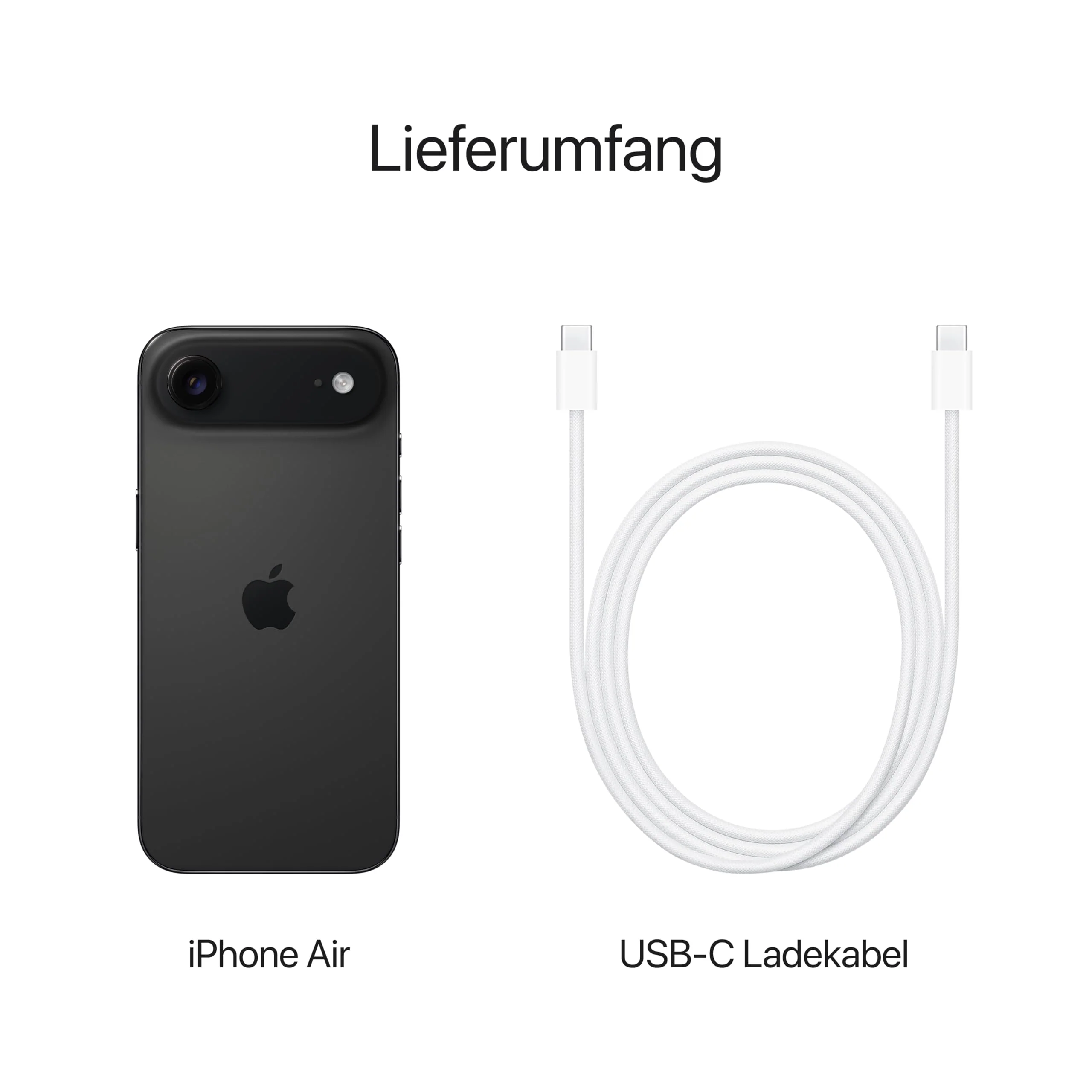 Apple iPhone Air 1 TB: Dünnstes iPhone Aller Zeiten, 6,5" Display mit Promotion bis zu 120 Hz, starker A19 Pro Chip, Center Stage Frontkamera, Batterie für den ganzen Tag; Space Schwarz - Image 4