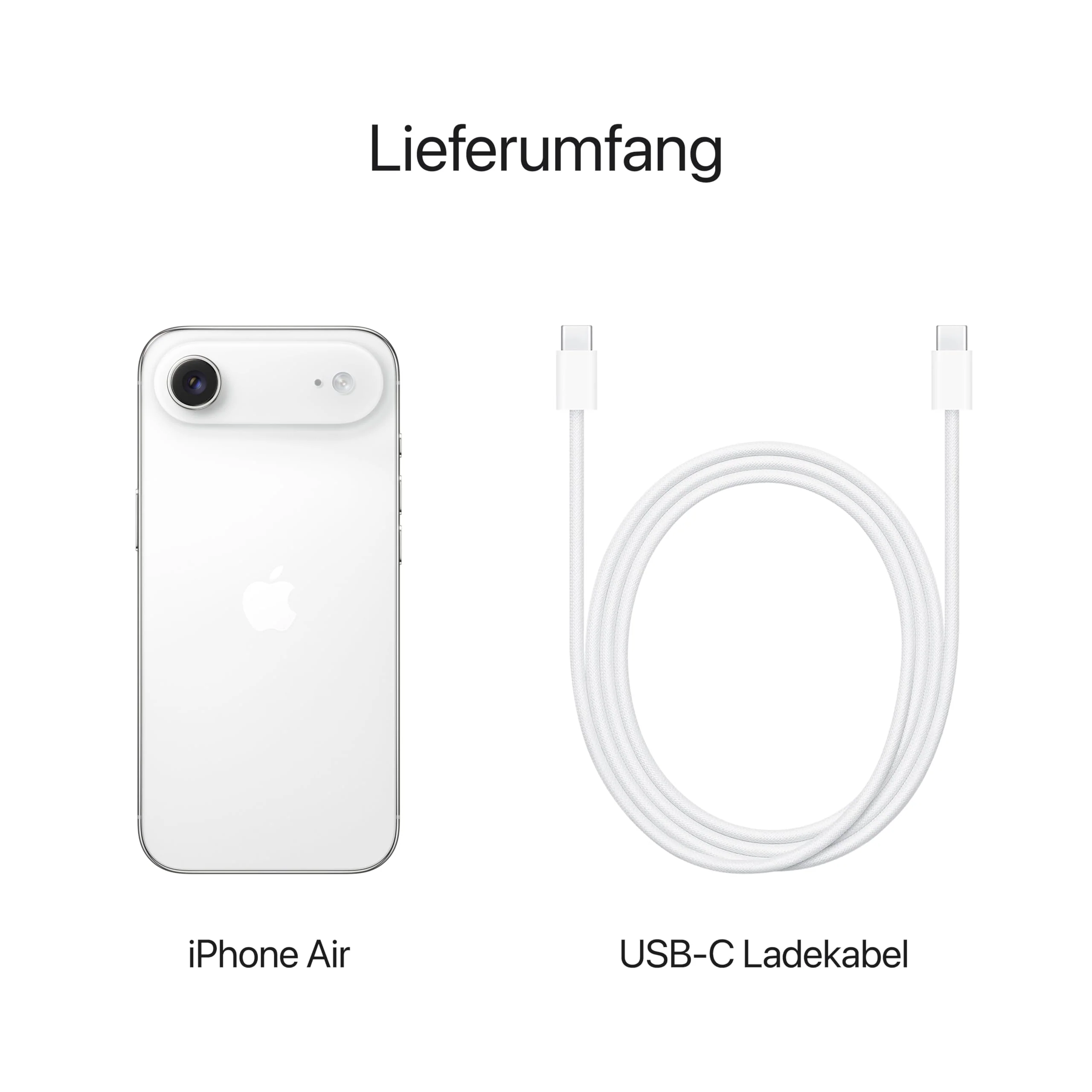 Apple iPhone Air 1 TB: Dünnstes iPhone Aller Zeiten, 6,5" Display mit Promotion bis zu 120 Hz, starker A19 Pro Chip, Center Stage Frontkamera, Batterie für den ganzen Tag; Wolkenweiß - Image 4