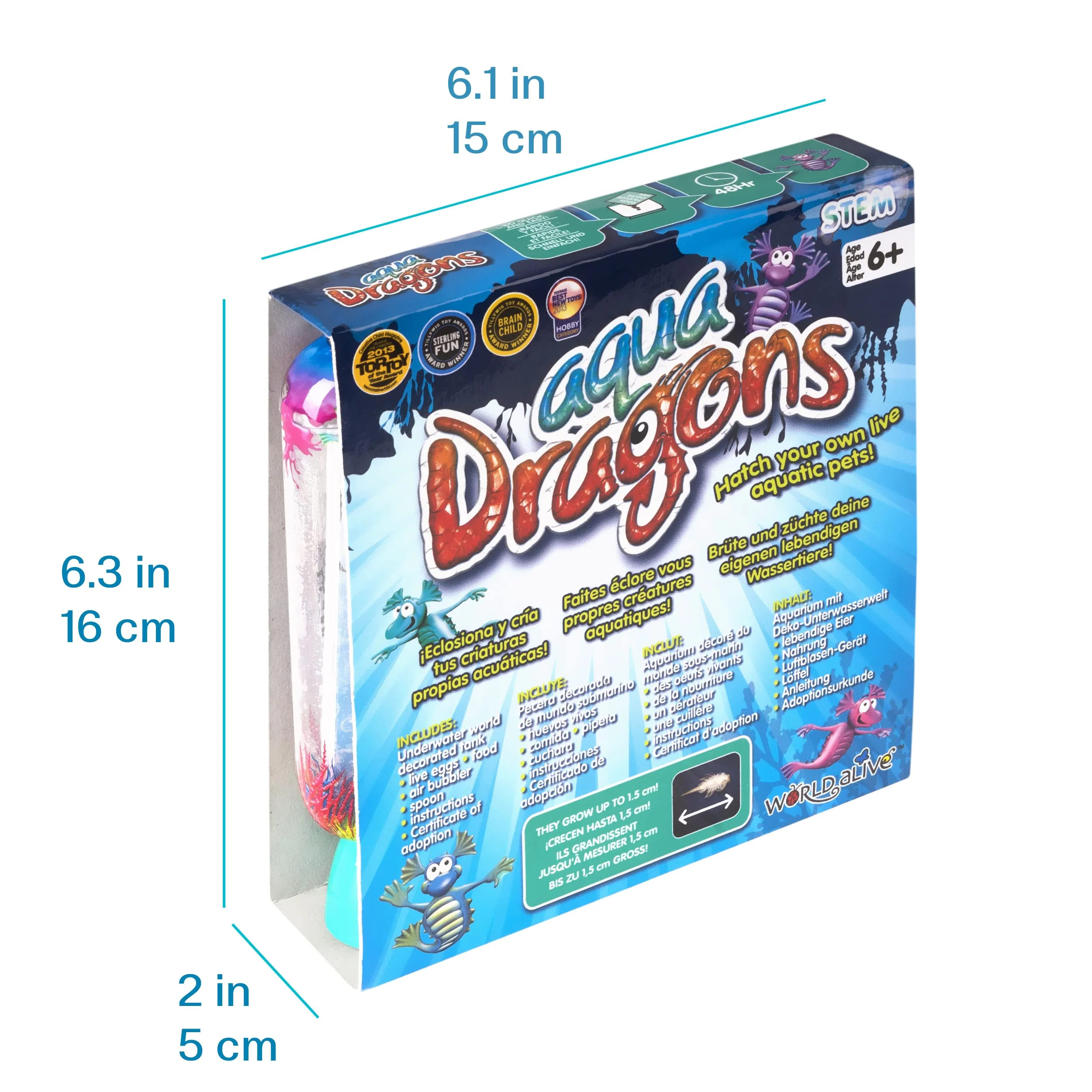 Aqua Dragons 4002" Unterwasserwelt Spielzeug, 6 bis 99 Jahre alt, Mehrfarbig - Image 2