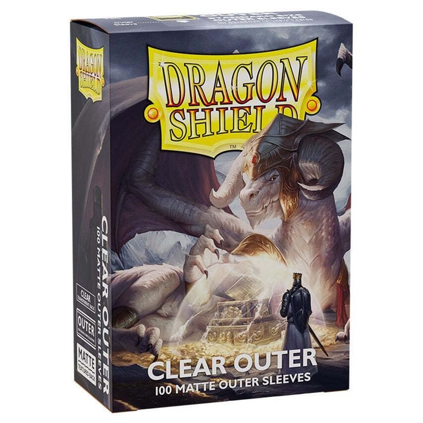 Arcane Tinmen Dragon Shield: Outer Sleeves - Matte Clear (100) - Image 4