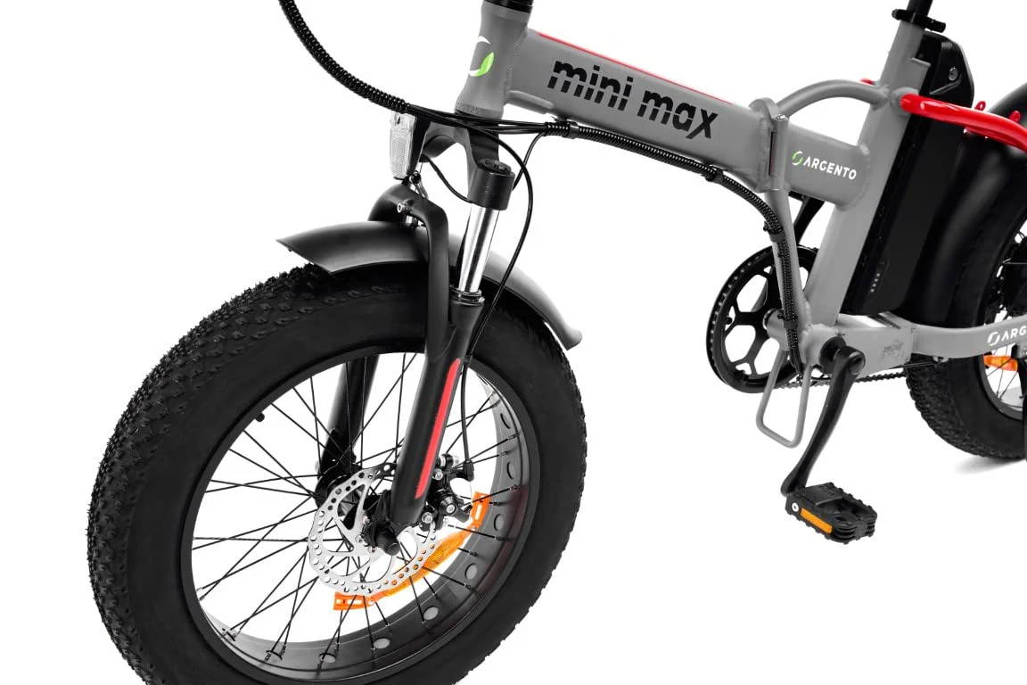 Argento Unisex – Erwachsene Mini Max E-Fahrrad, Grau, Einer Größe - Image 4
