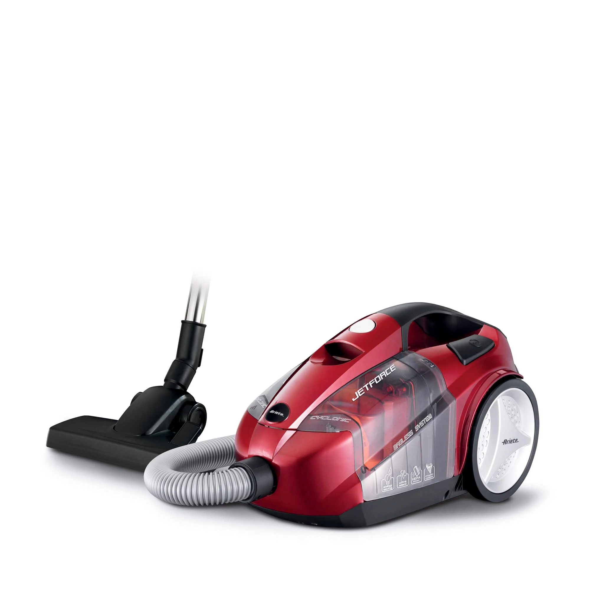 Ariete 2791 Jet Force - Beutelloser Zyklon-Staubsauger - Leistungsstark und leise - Inklusive Zubehörset - Hepa-Filter - Image 4