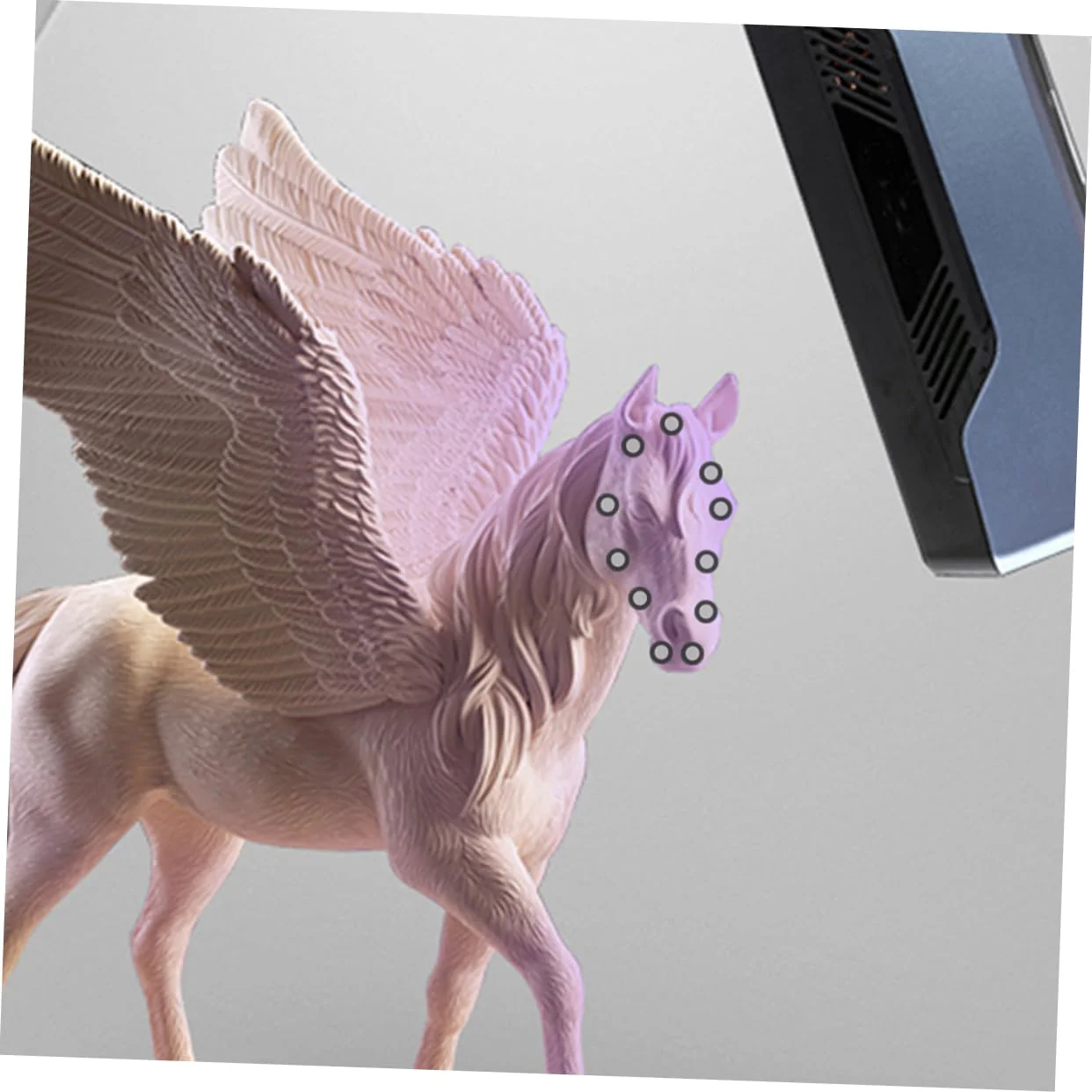 ARTIBETTER 5 Blatt Scanner Reflexfolie Logo Aufkleber Reflektierende Folie Punkt 3D Scanner Zubehör 3D Scanner Marker Referenzpunkte Zum Scannen Von 3D Scannern Positionierungspunkte - Image 2
